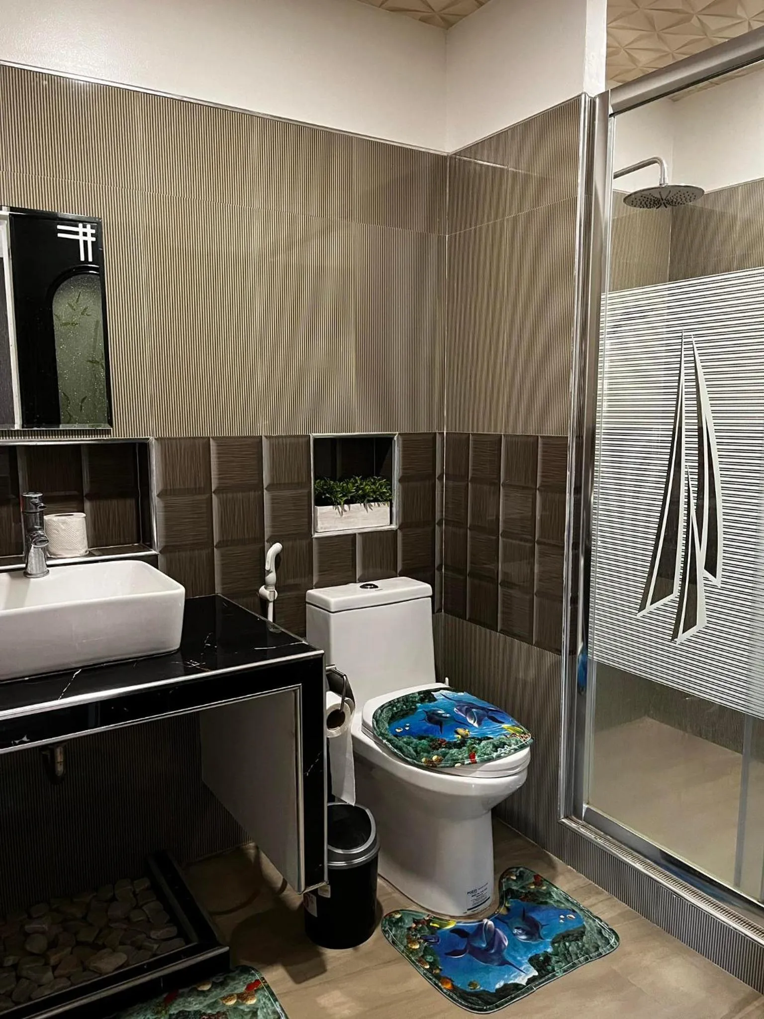 Bathroom in Avana Hills Boracay Prime Residence Suite 201