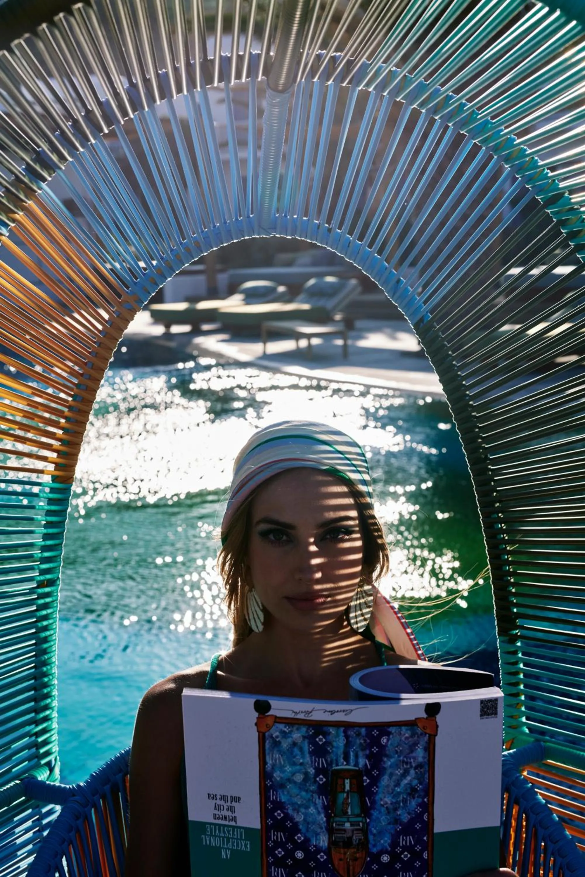 Swimming pool in Myconian Sunrise Relais & Chateaux Hotel