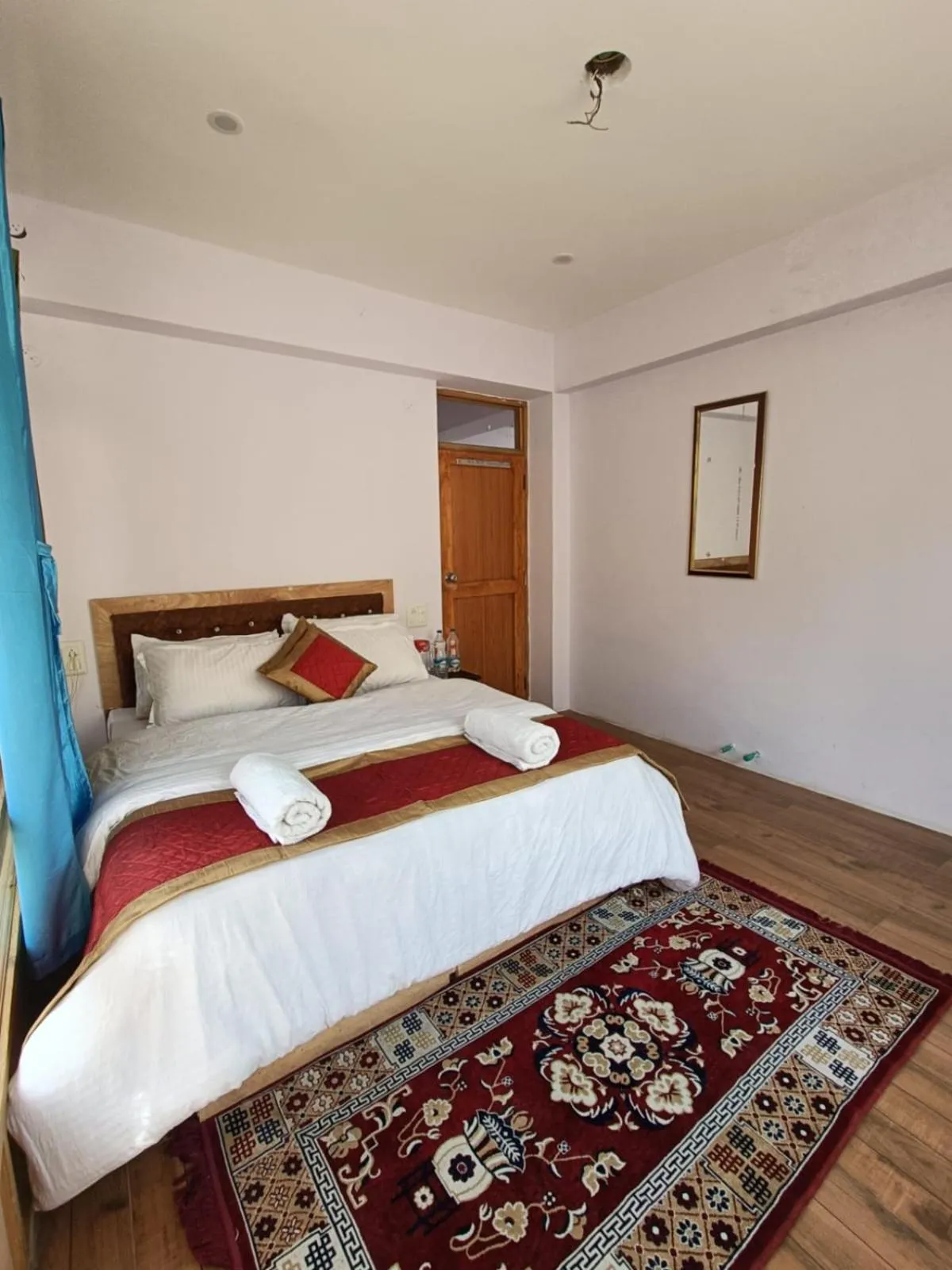 Bed in Hotel The Stone Palace-Turtuk