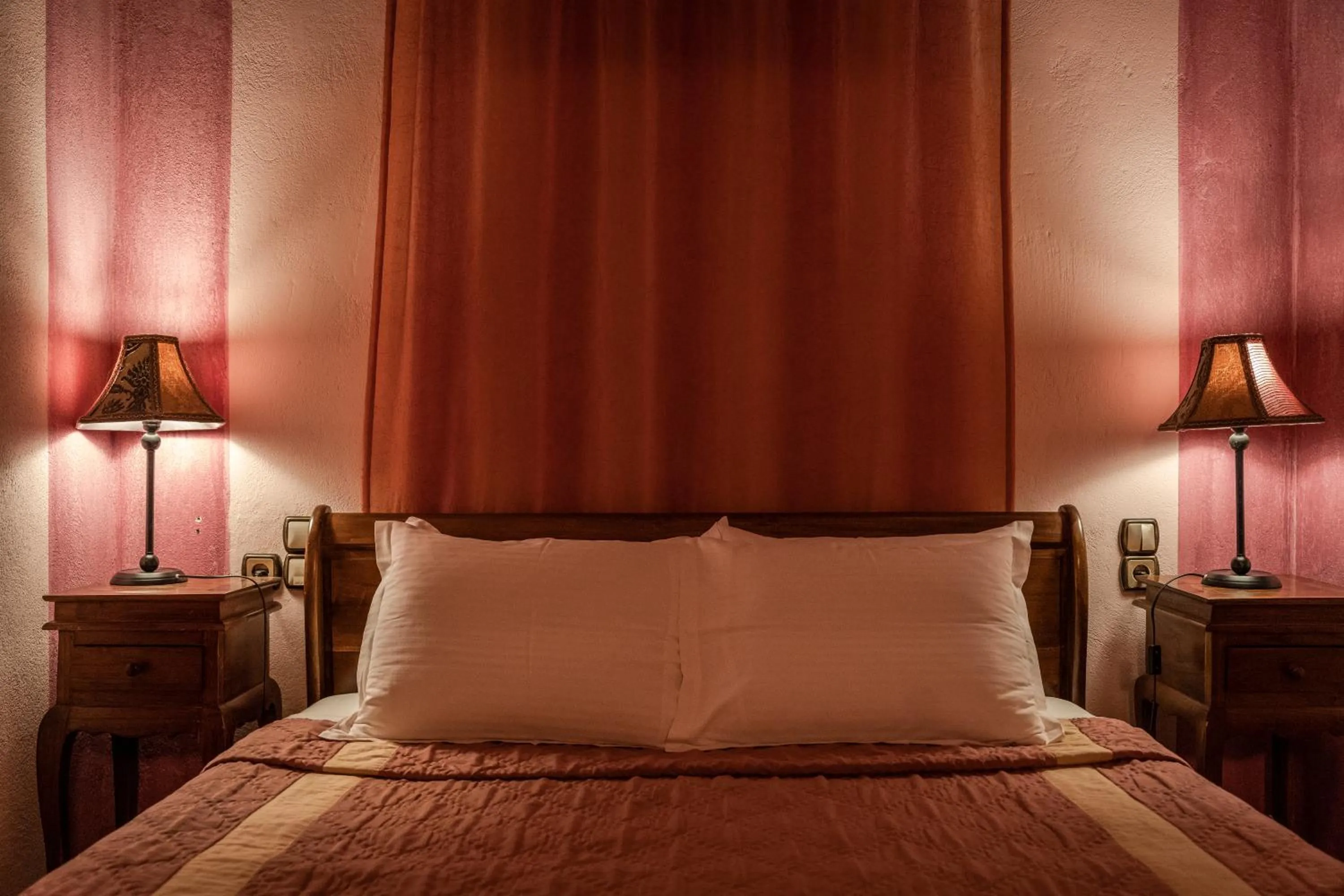 Bedroom, Bed in Archontiko Mesohori Meteora