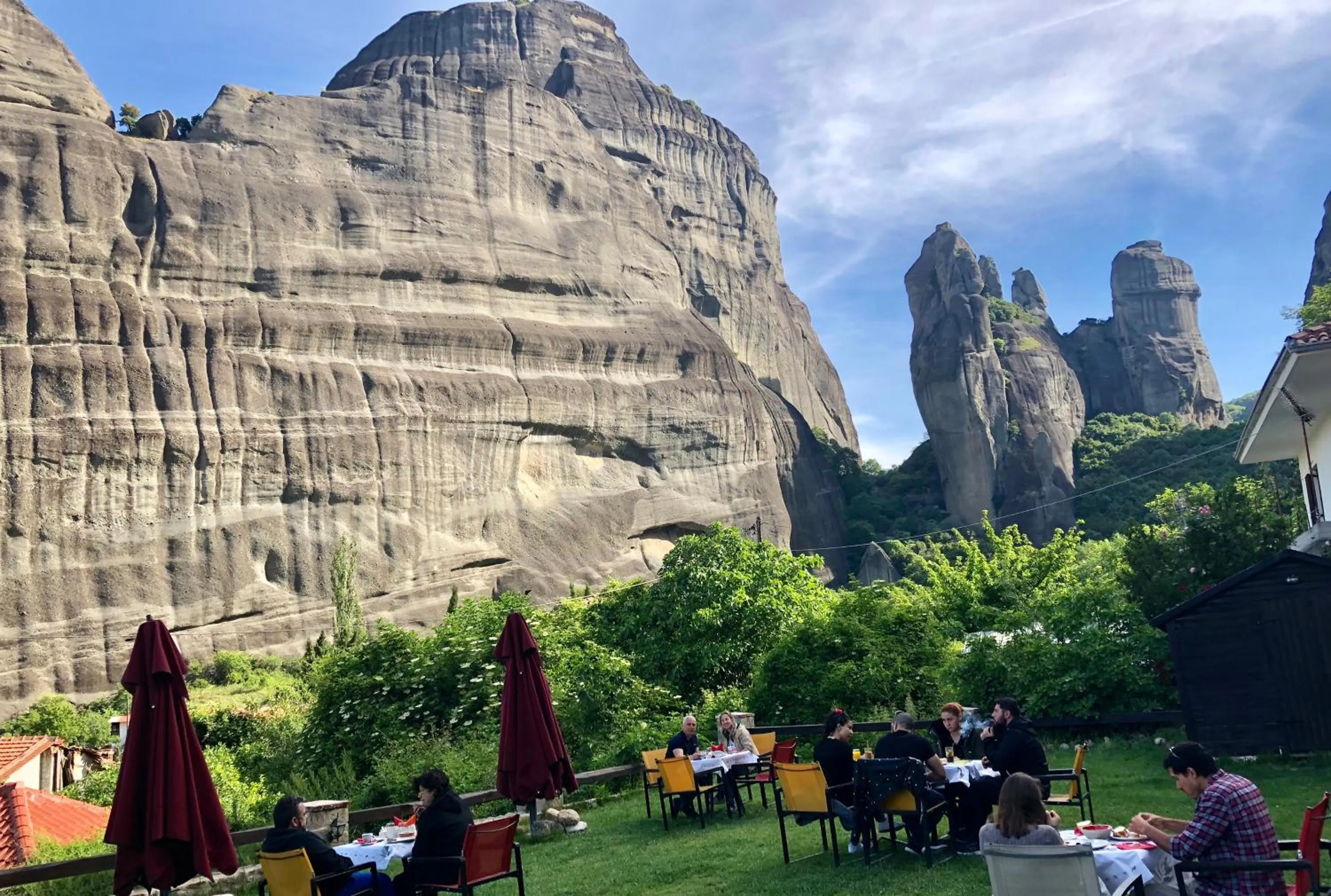 Garden in Archontiko Mesohori Meteora