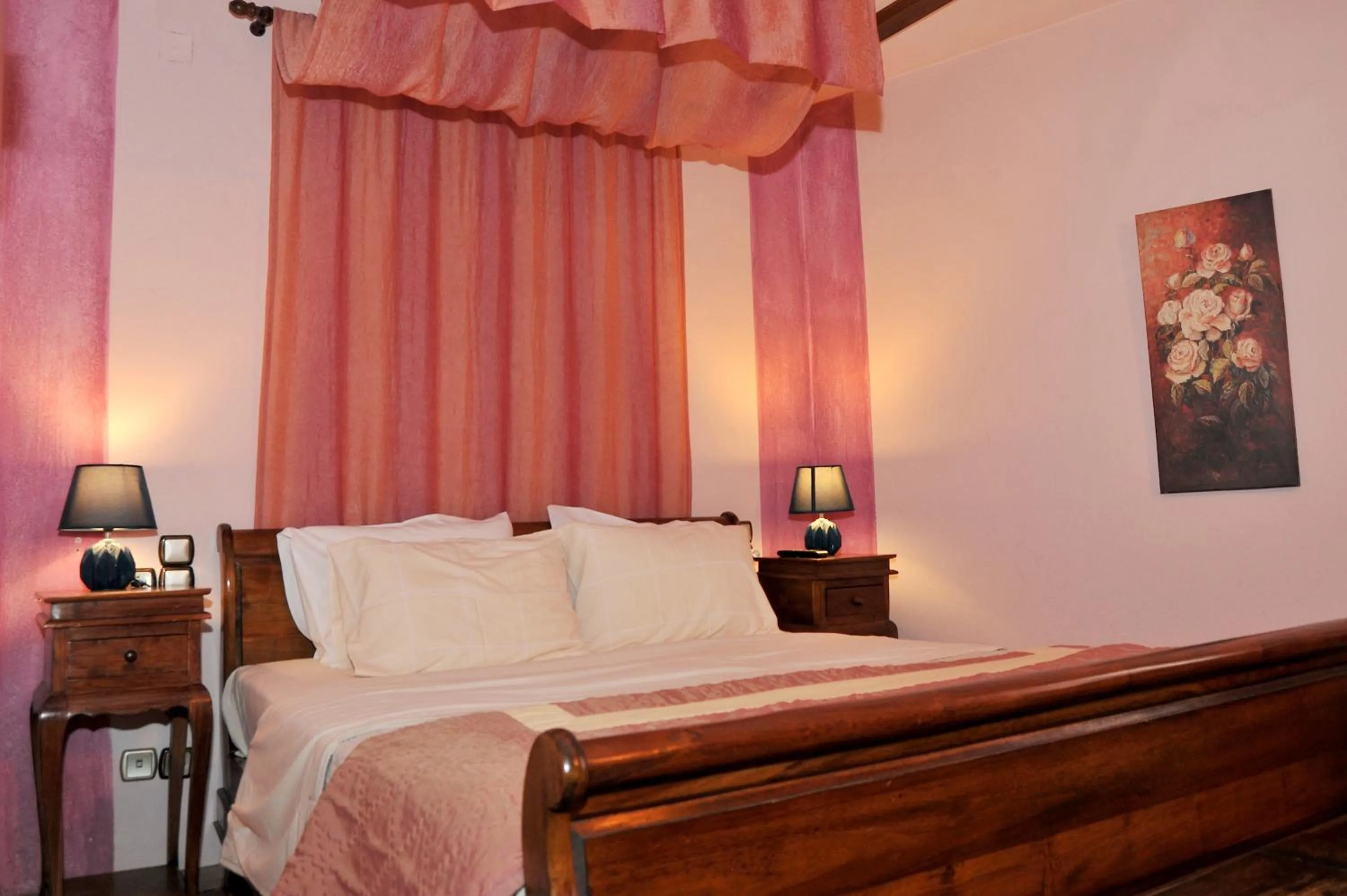 Bedroom, Bed in Archontiko Mesohori Meteora