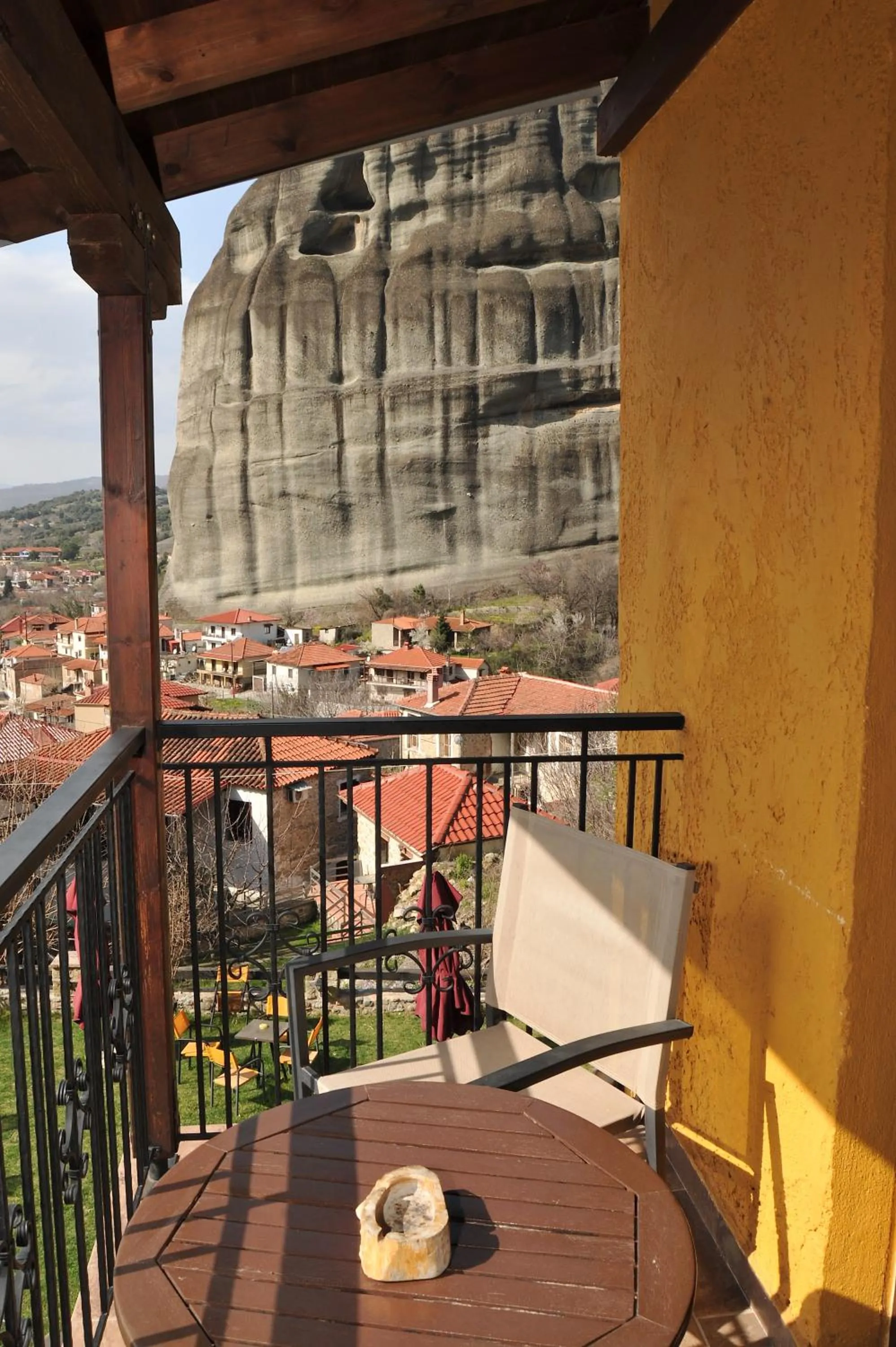 Balcony/Terrace in Archontiko Mesohori Meteora