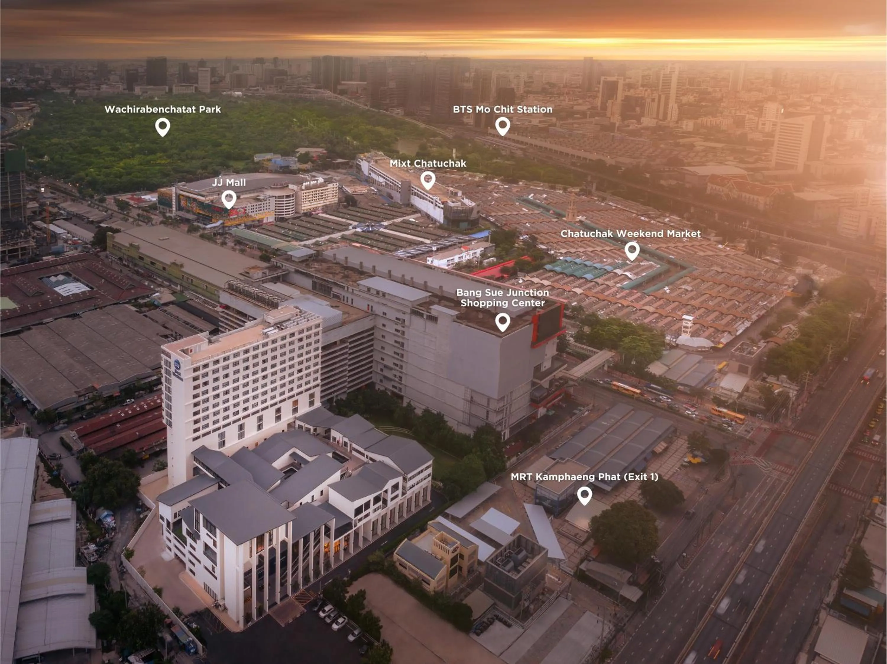 Neighbourhood in Best Western Chatuchak