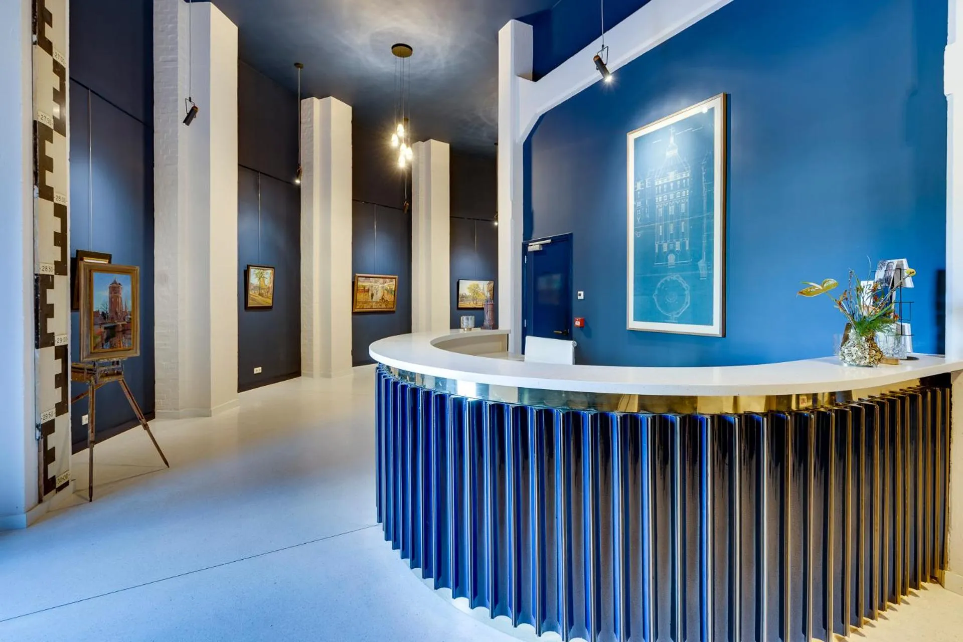 Lobby or reception in Hotel Watertoren West