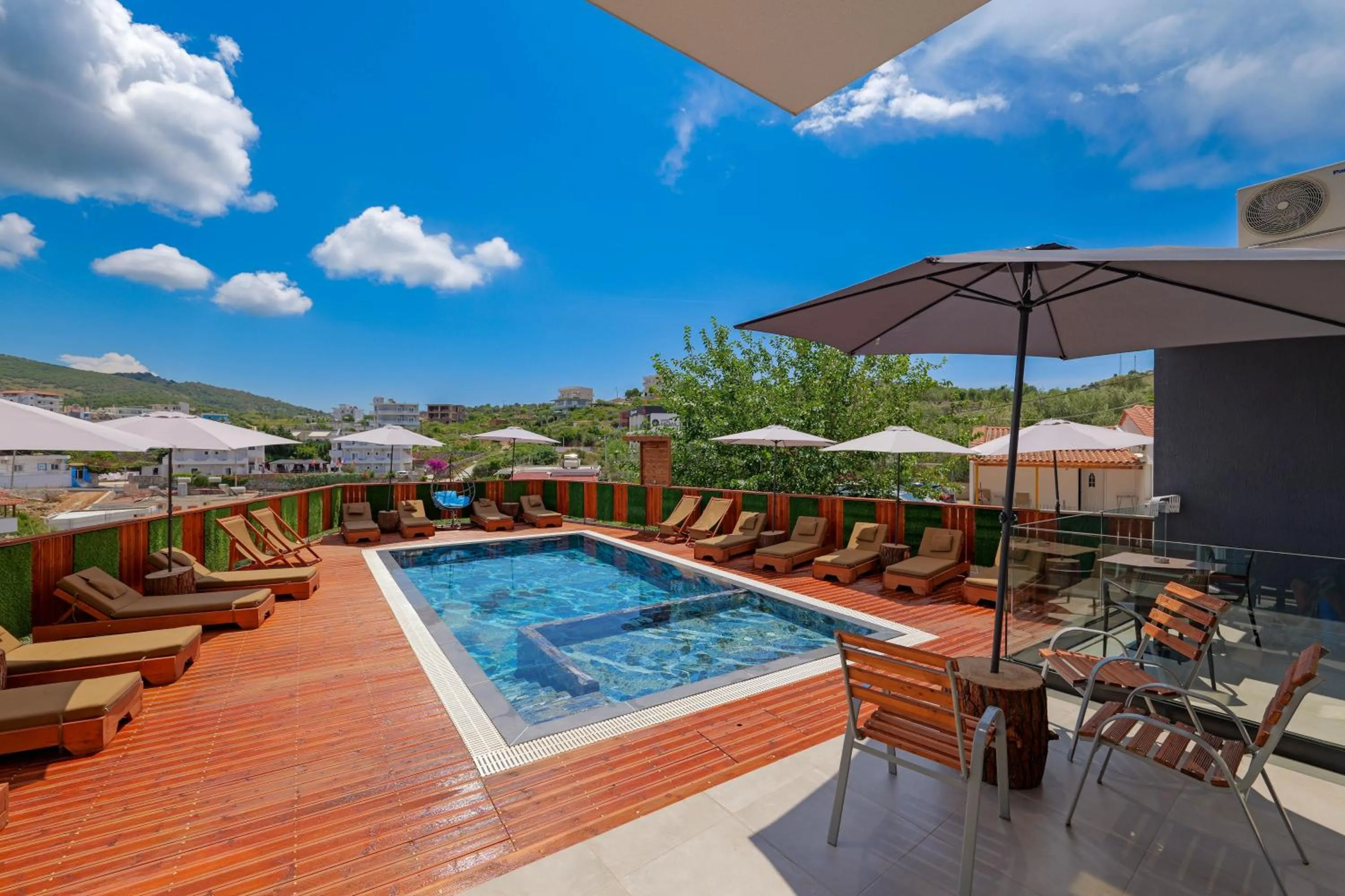 Pool view in Hotel Ajden by Mira Mare