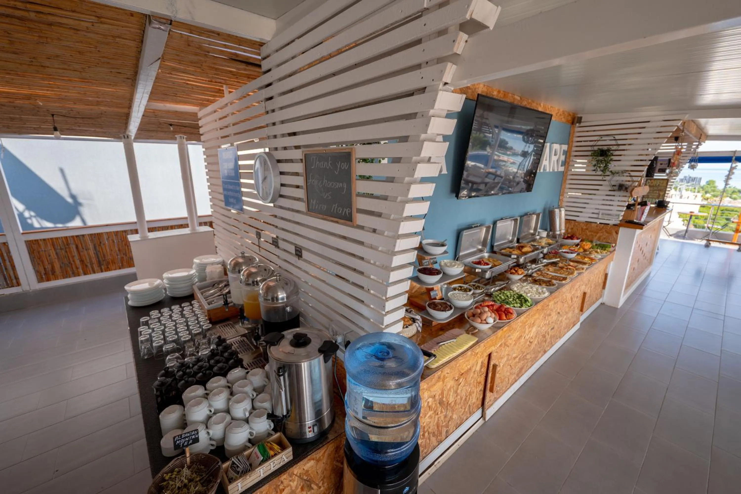 Buffet breakfast in Hotel Ajden by Mira Mare