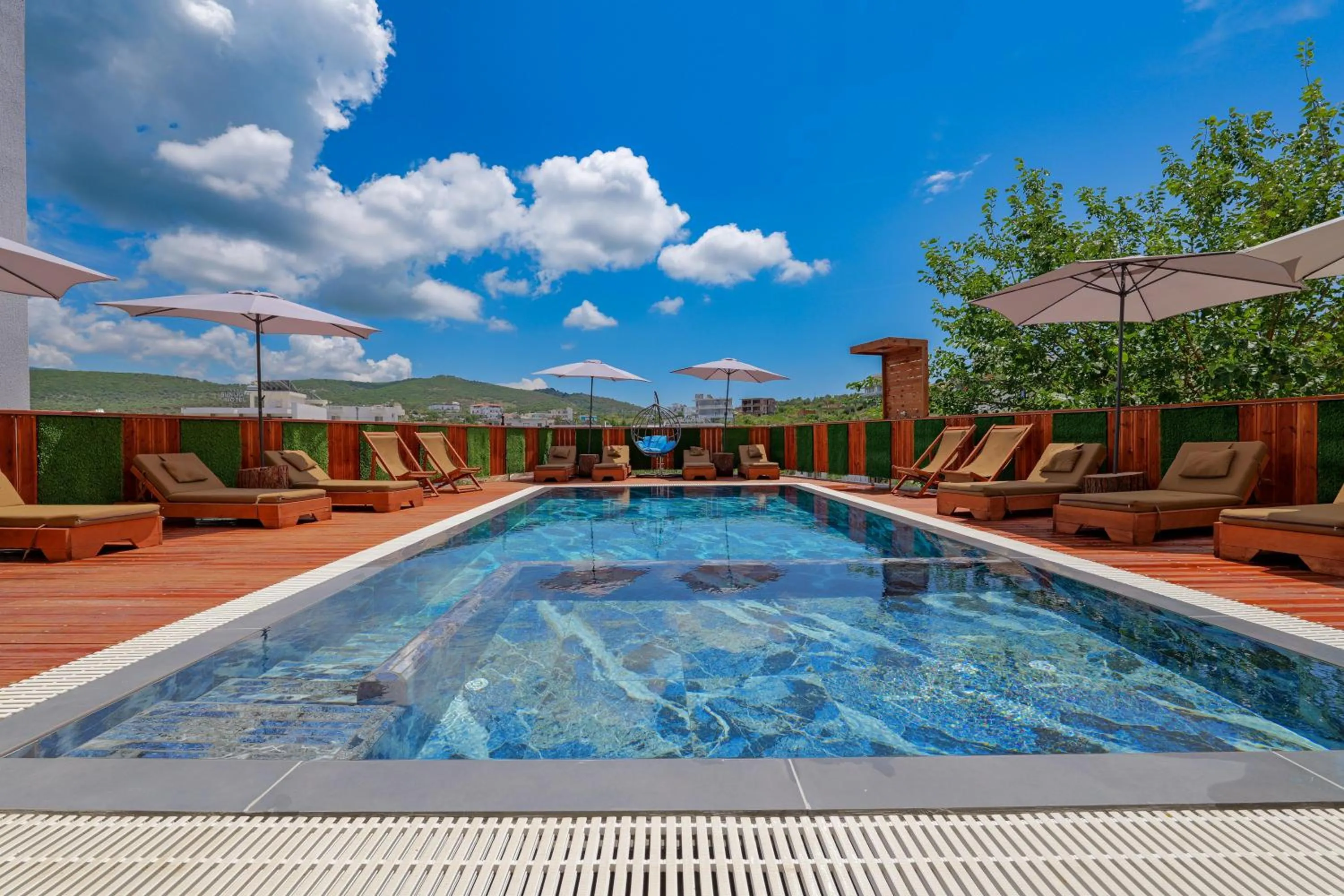 Pool view in Hotel Ajden by Mira Mare