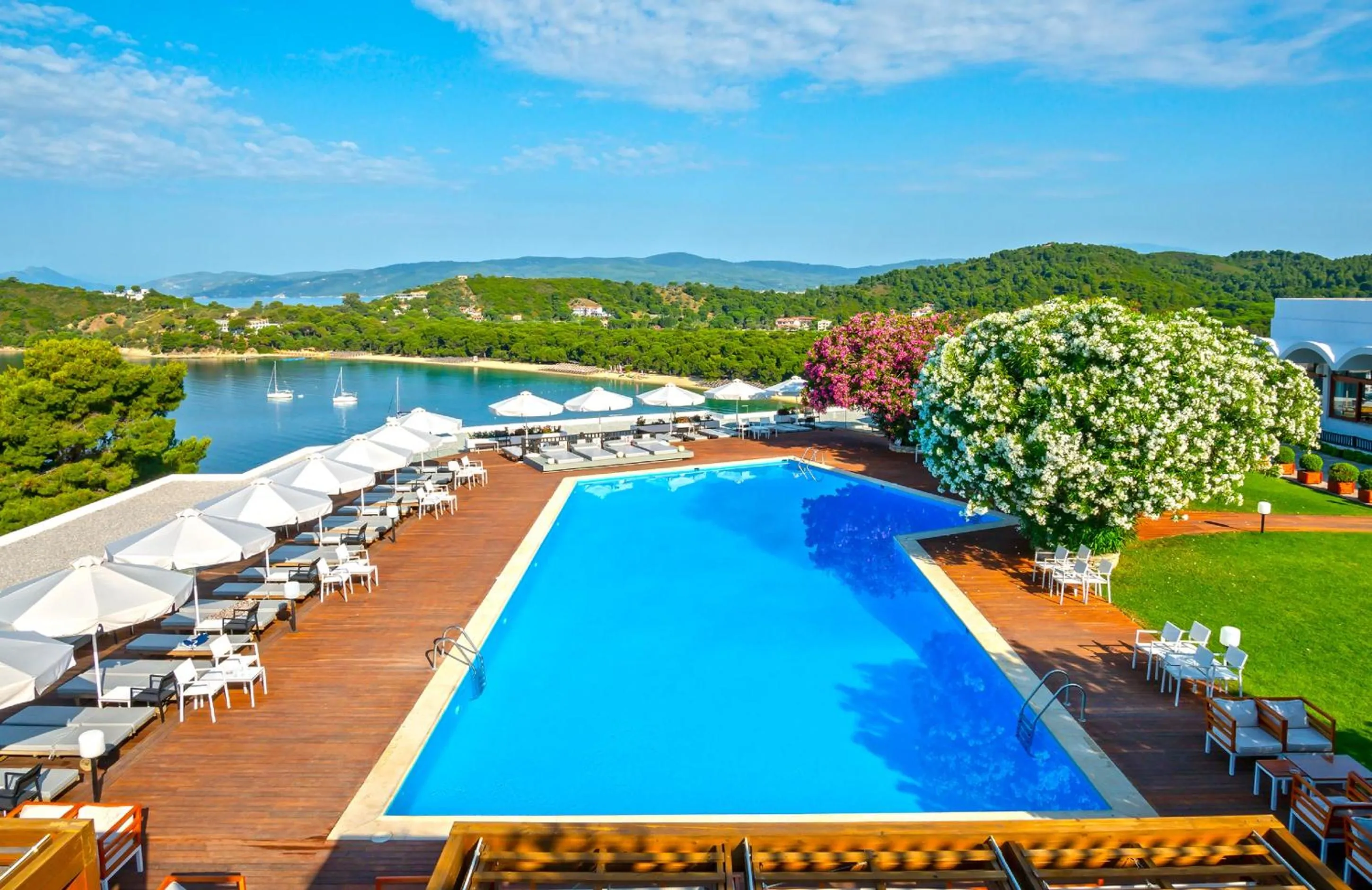 Swimming pool in Skiathos Palace Hotel