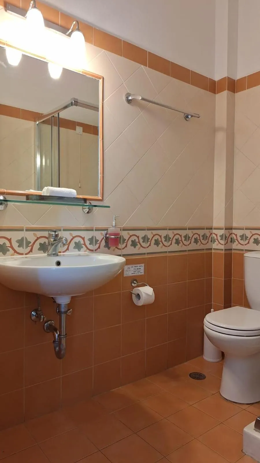 Bathroom in Brazzera Hotel