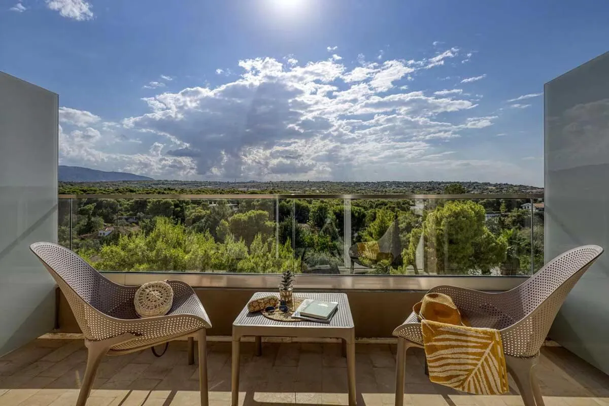 Mountain view in King Saron Hotel Resort