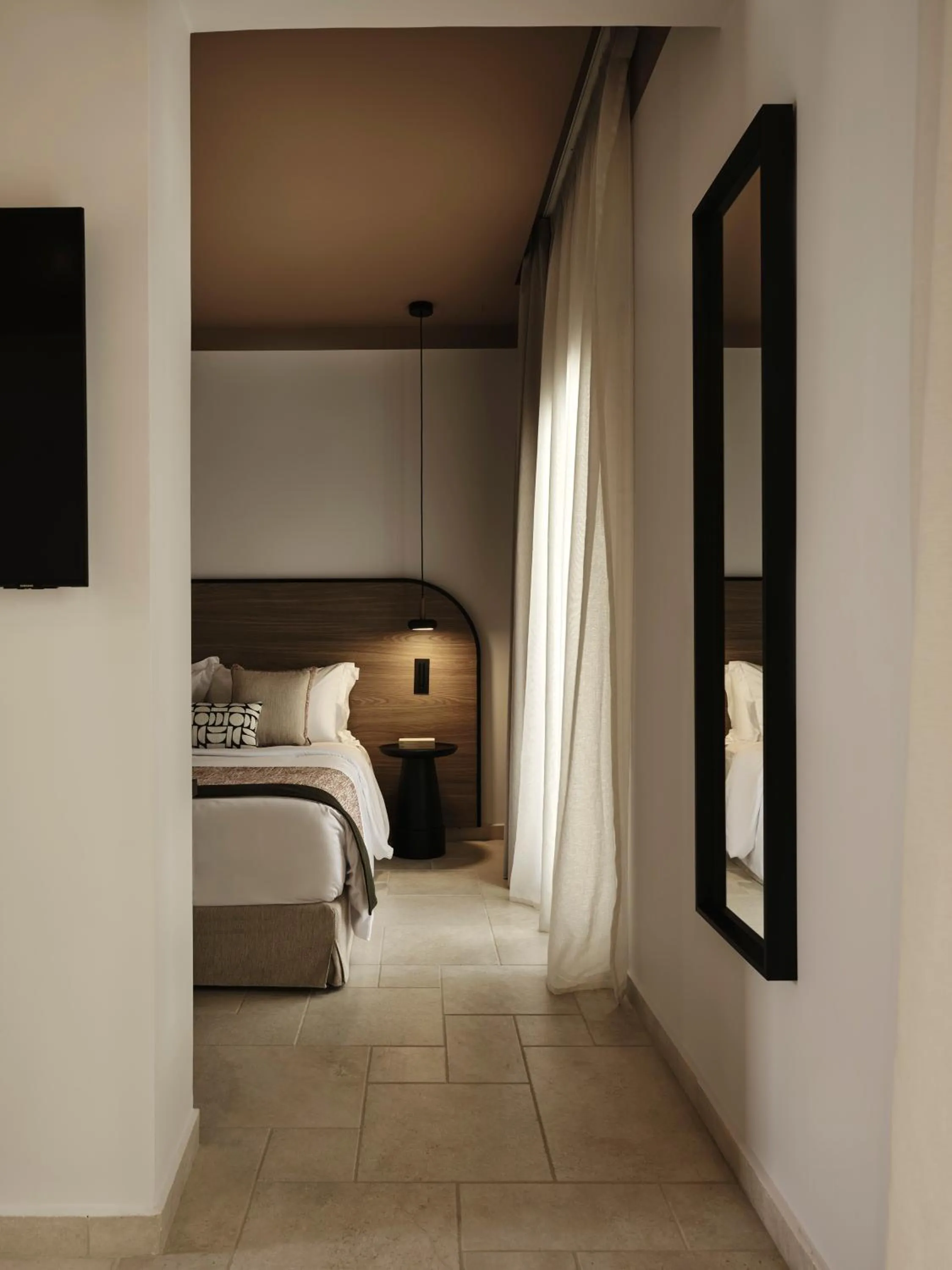 Bedroom, Bed in NAUMA PAROS Design Boutique Hotel