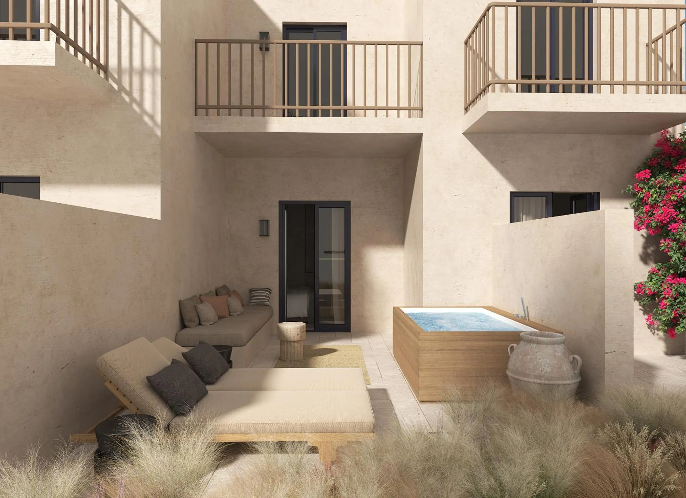 Hot Tub in Hotel Marinero