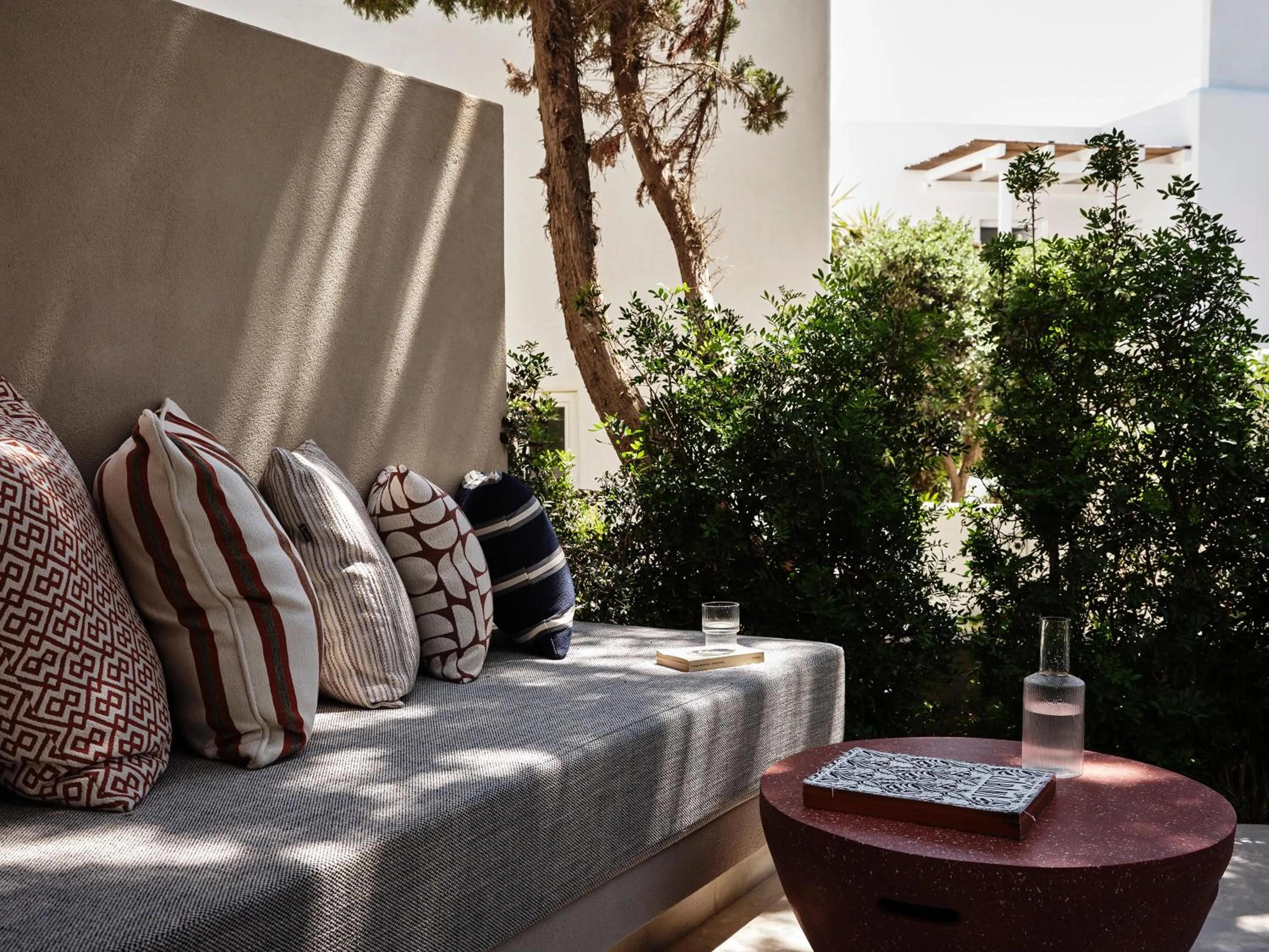 Patio in NAUMA PAROS Design Boutique Hotel