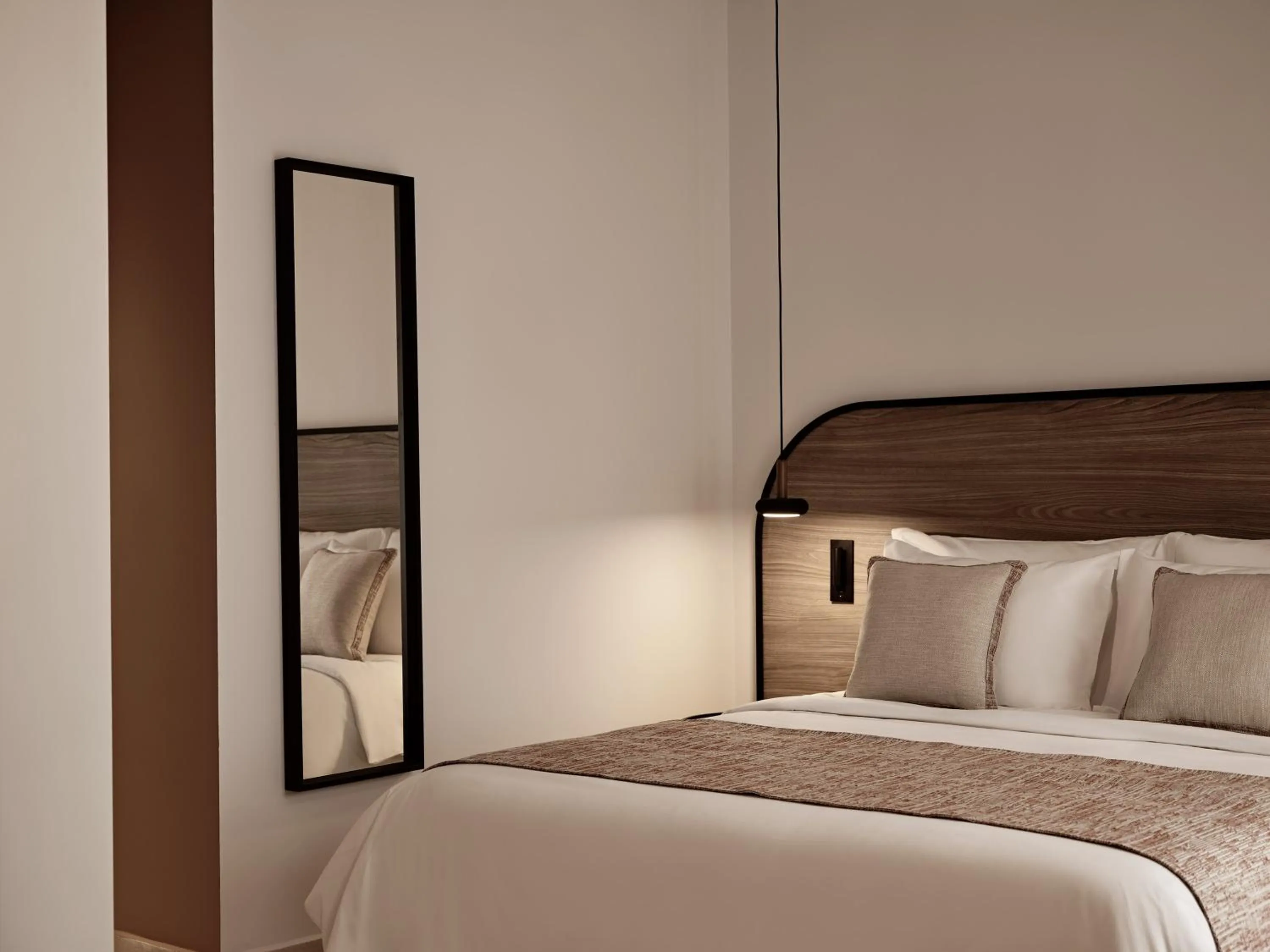 Photo of the whole room, Bed in NAUMA PAROS Design Boutique Hotel