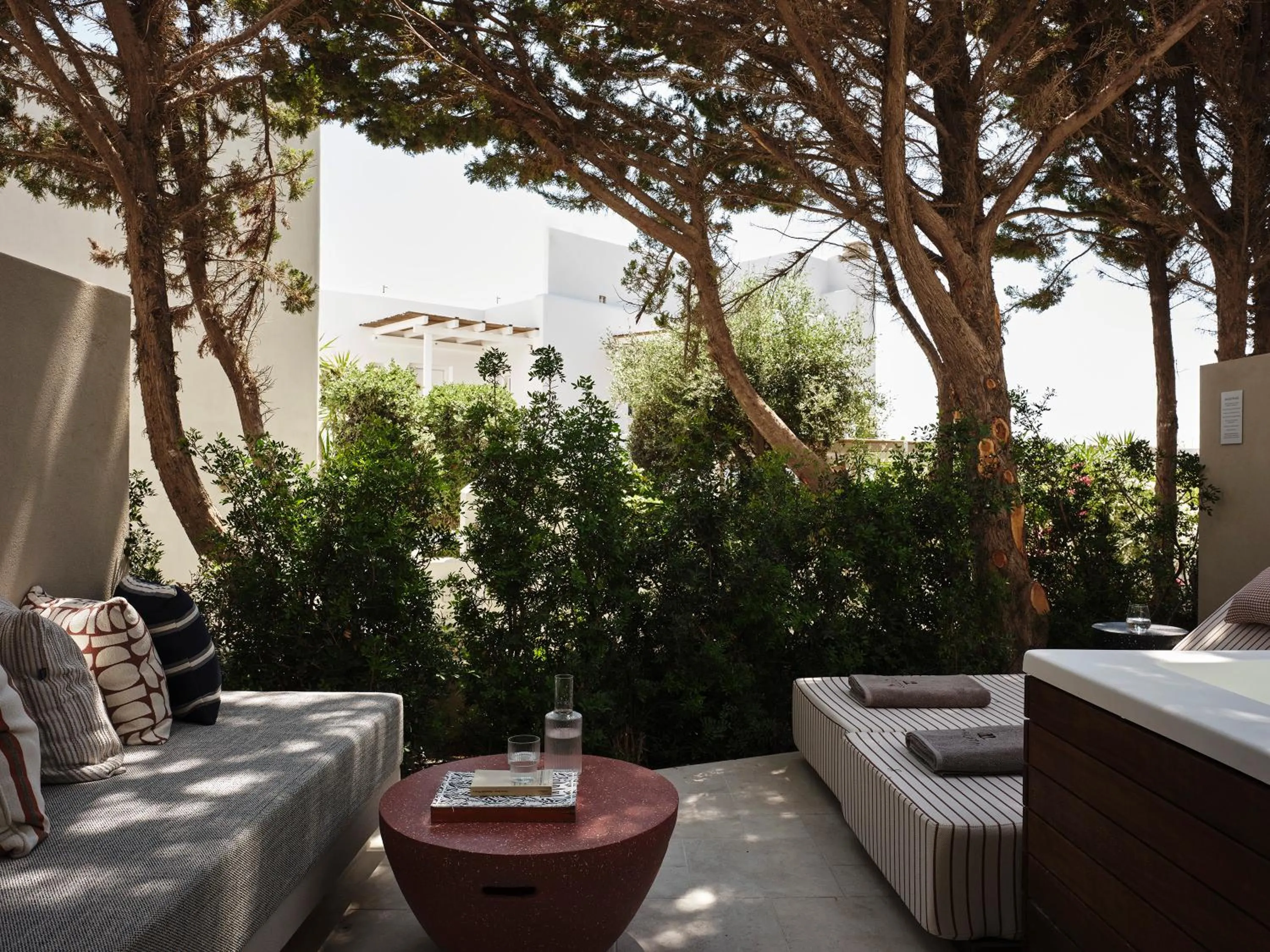 Patio in NAUMA PAROS Design Boutique Hotel