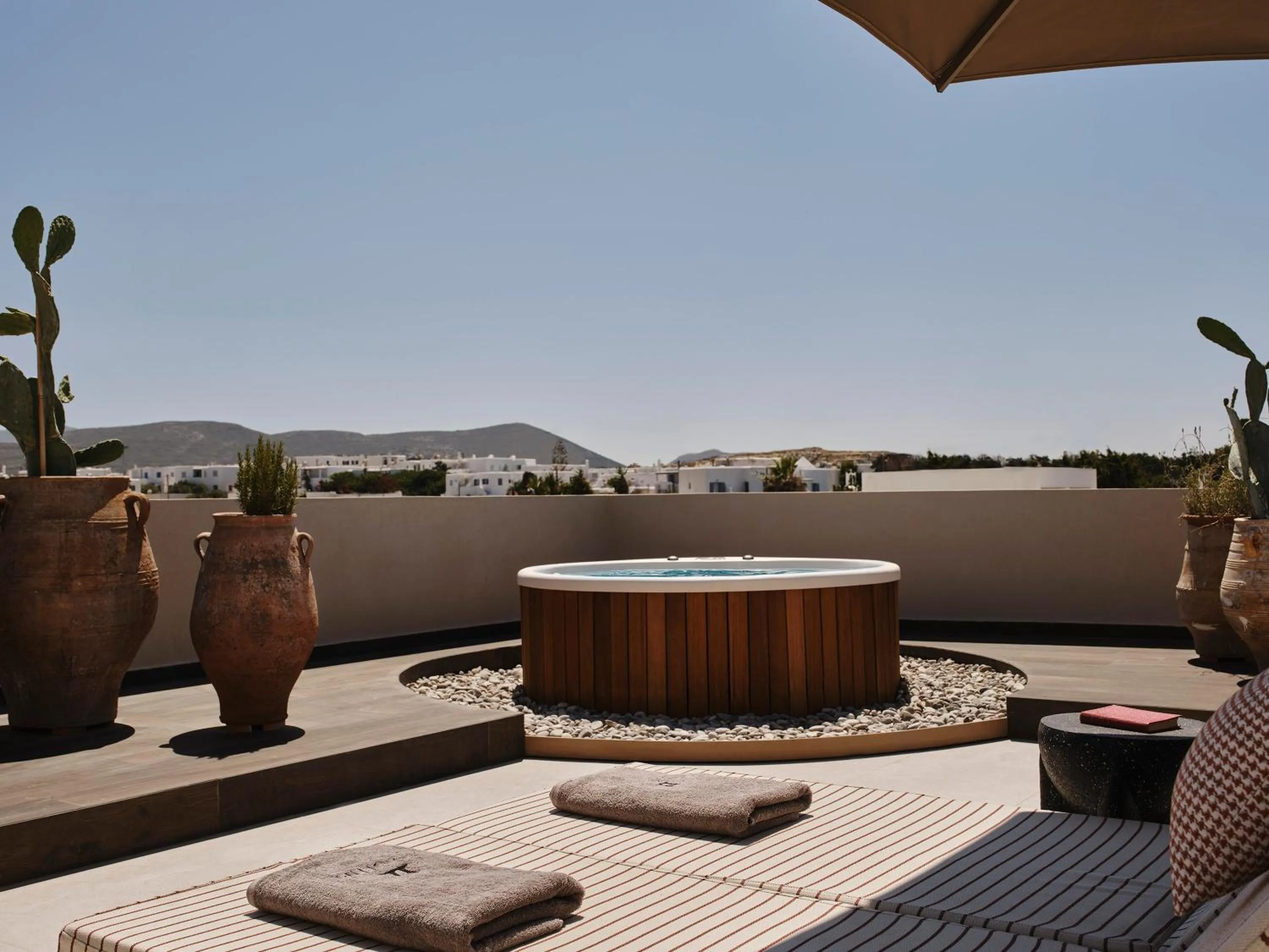 Natural landscape in NAUMA PAROS Design Boutique Hotel