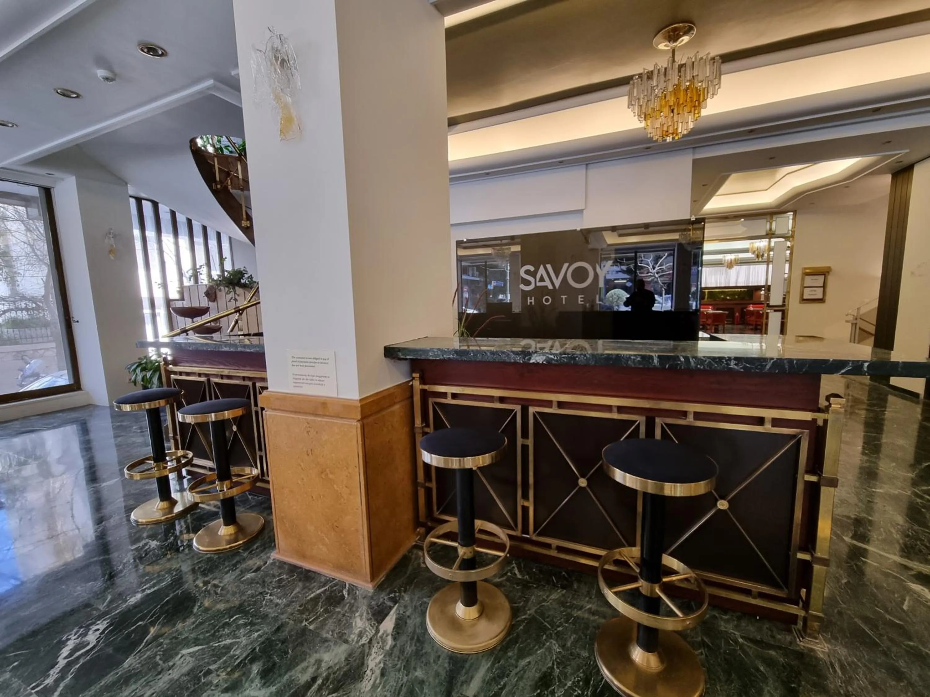 Lobby or reception in Savoy Hotel