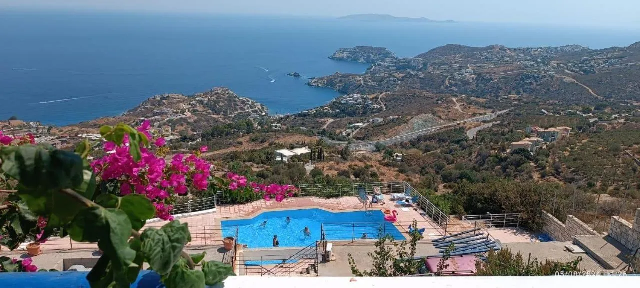 Swimming pool in Nymphes Luxury Apartments