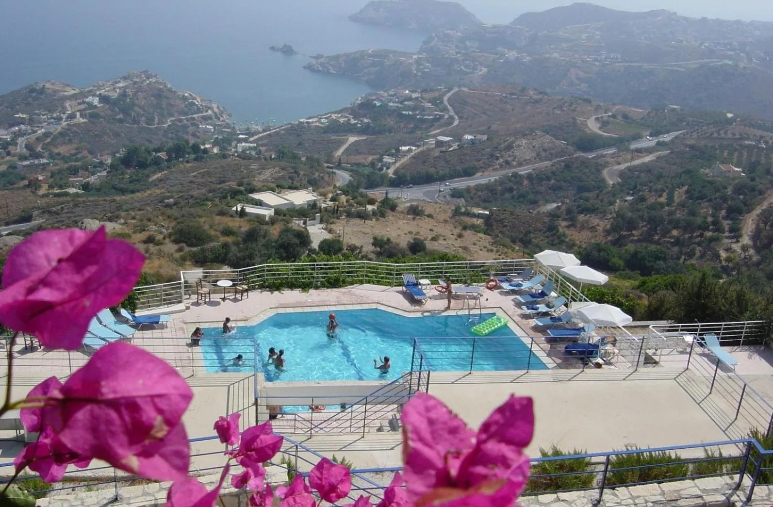 Swimming pool in Nymphes Luxury Apartments
