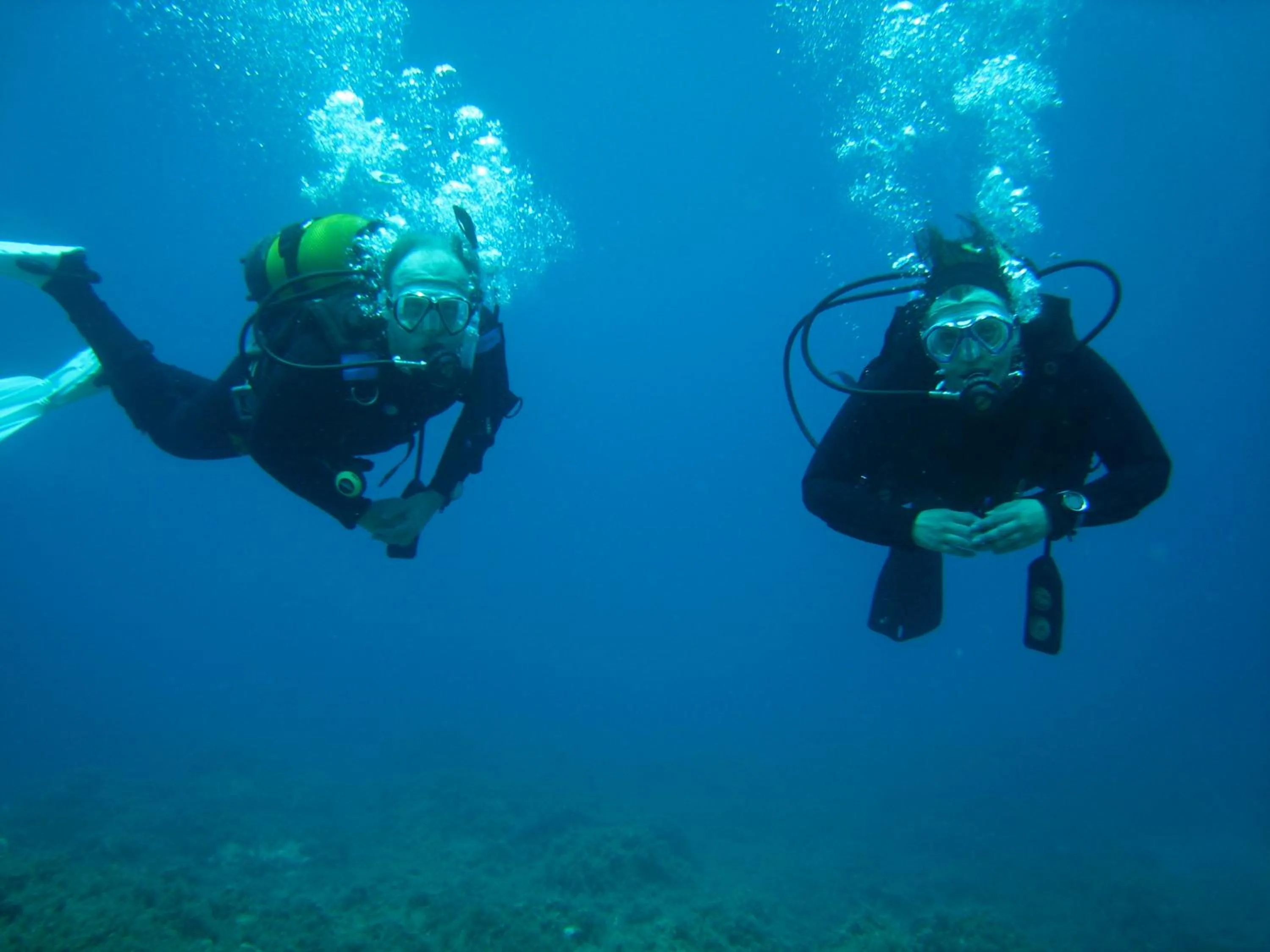 Diving in Nymphes Luxury Apartments