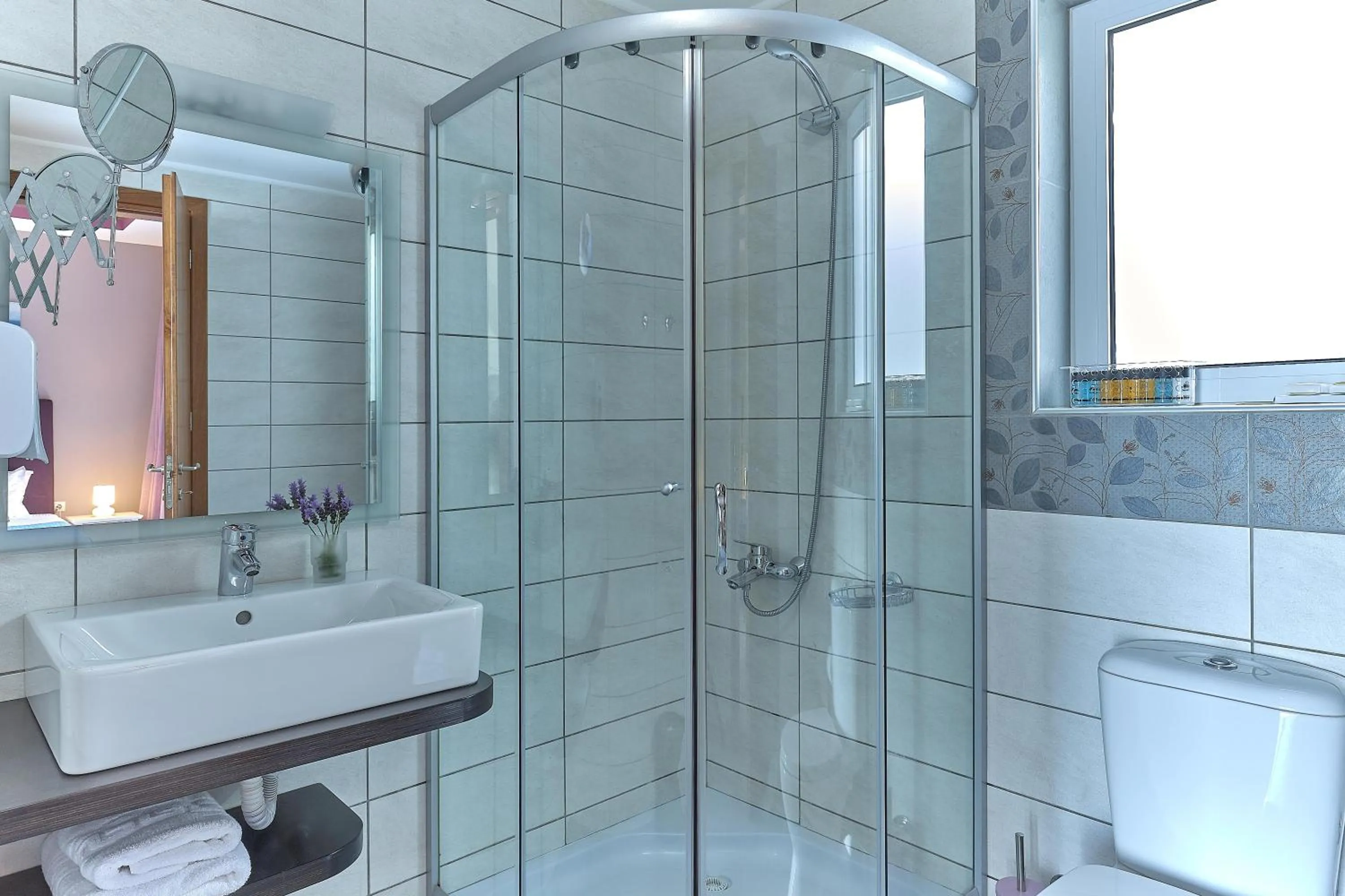 Bathroom in Nymphes Luxury Apartments