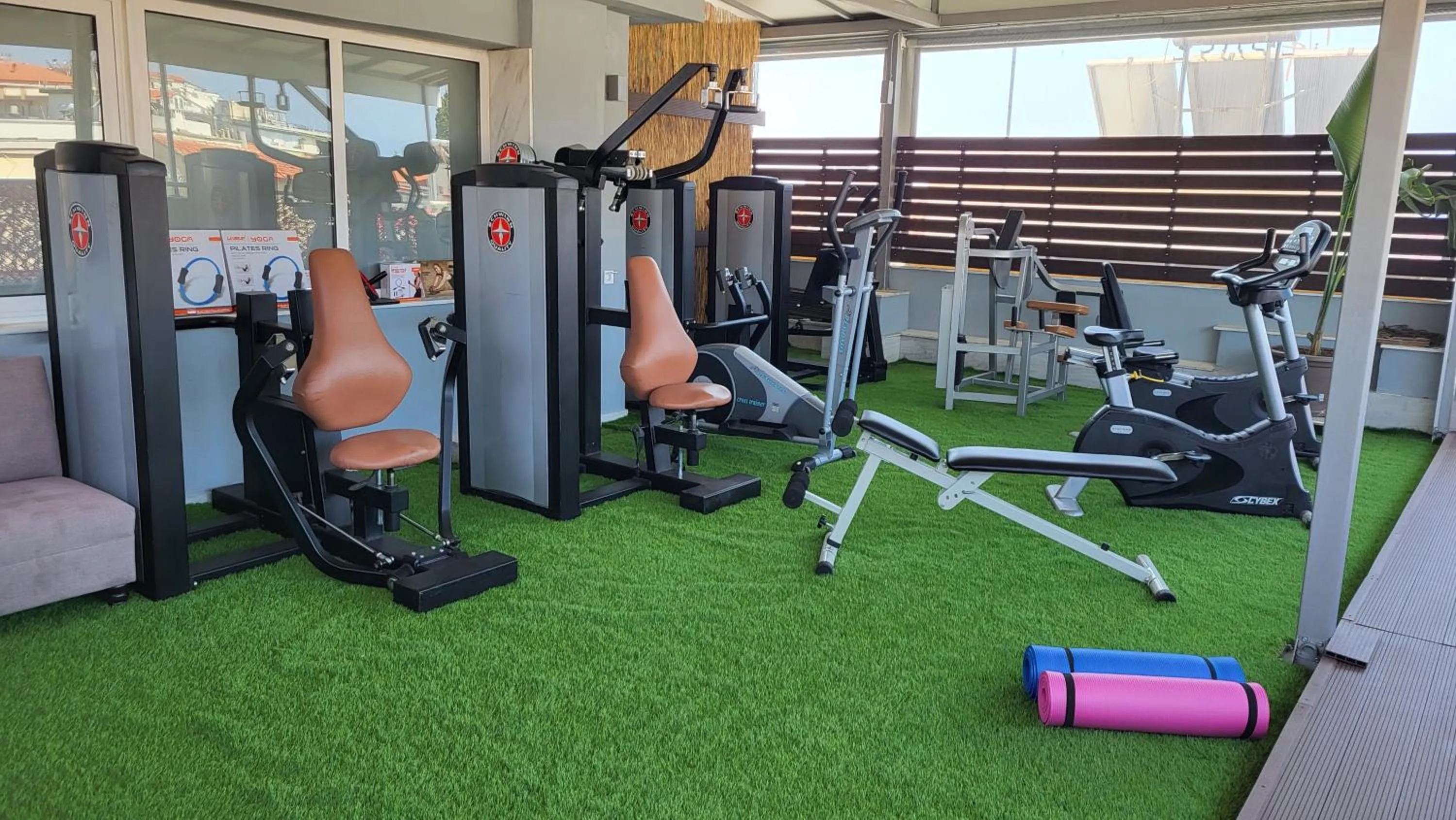Fitness centre/facilities in Hotel Mallas