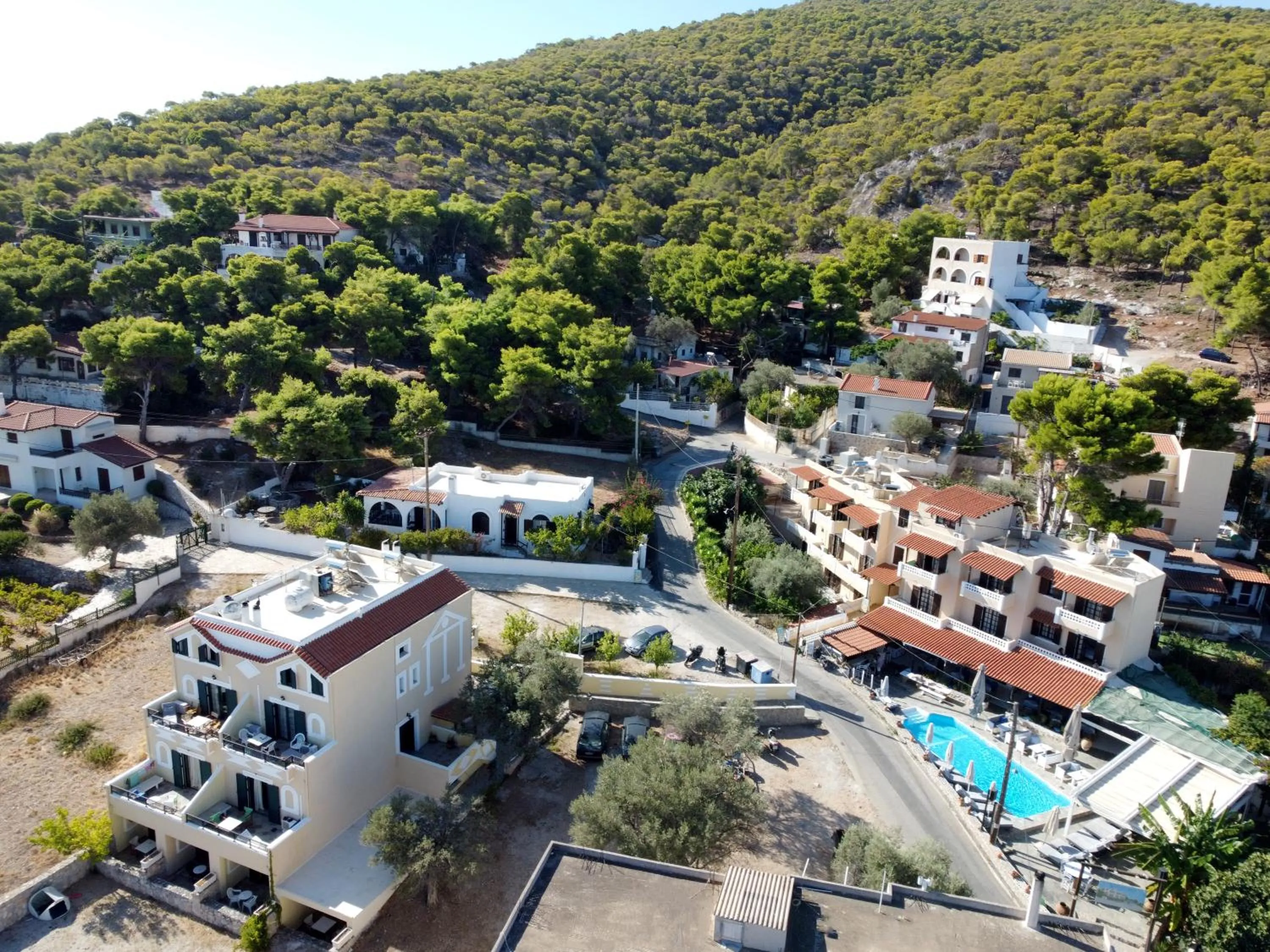 Property building in Vasilaras Hotel