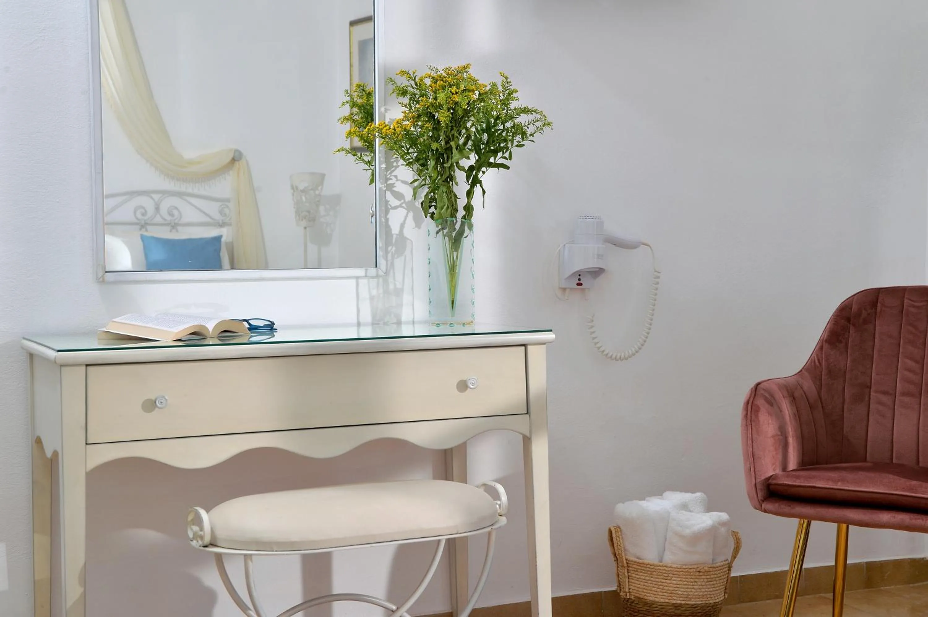 Bedroom in Vasilaras Hotel