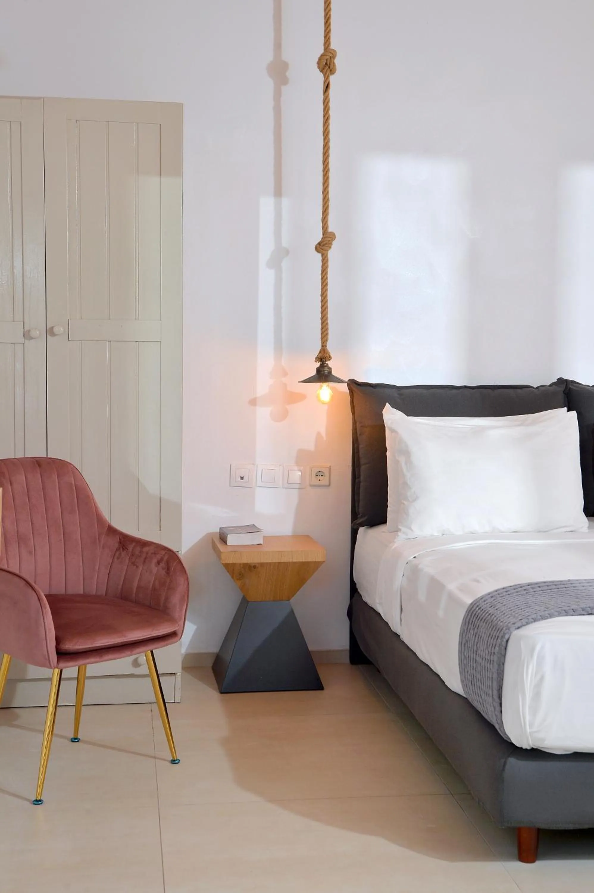 Bedroom, Bed in Vasilaras Hotel