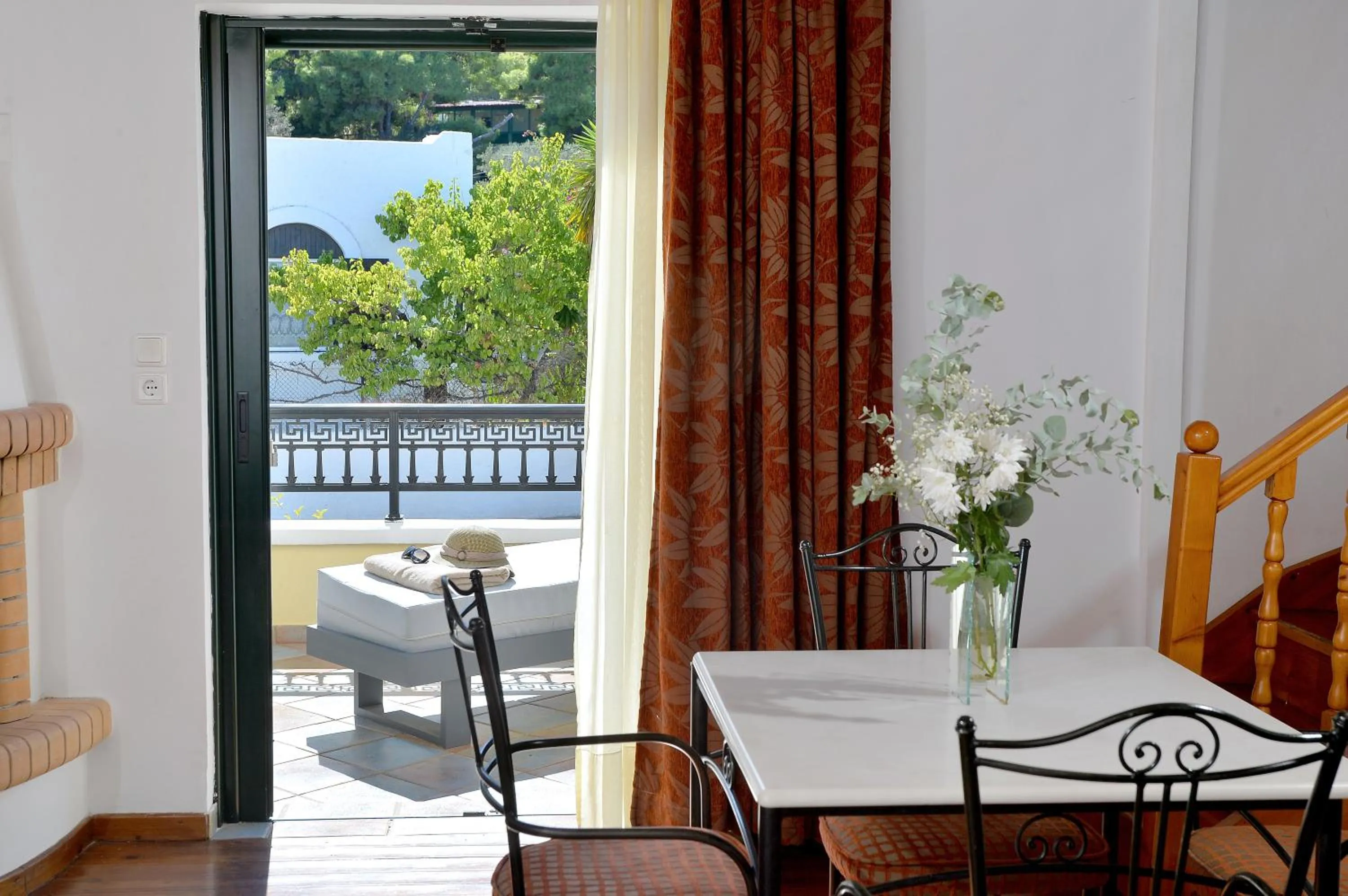 Bedroom in Vasilaras Hotel