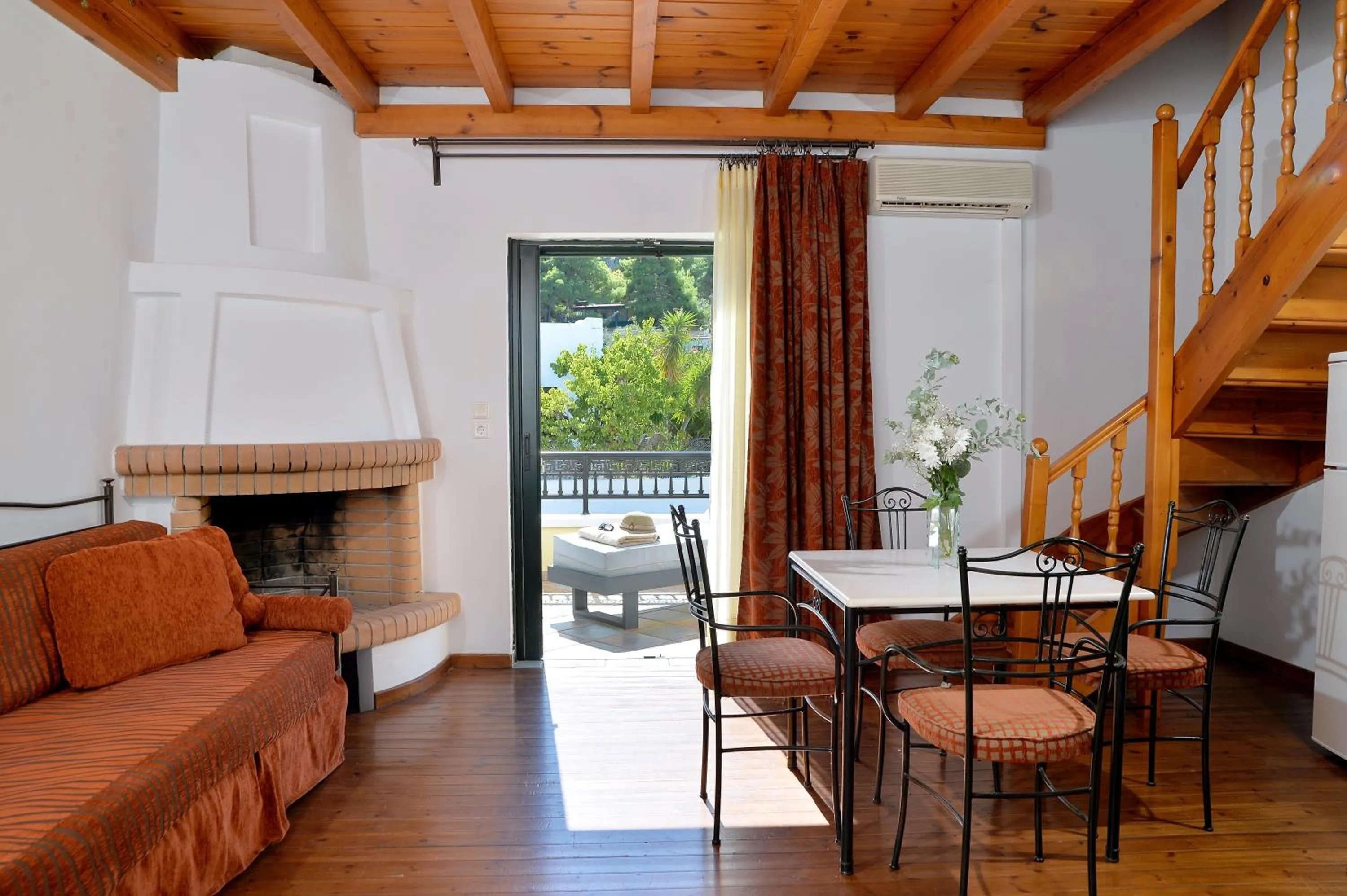 Bedroom in Vasilaras Hotel