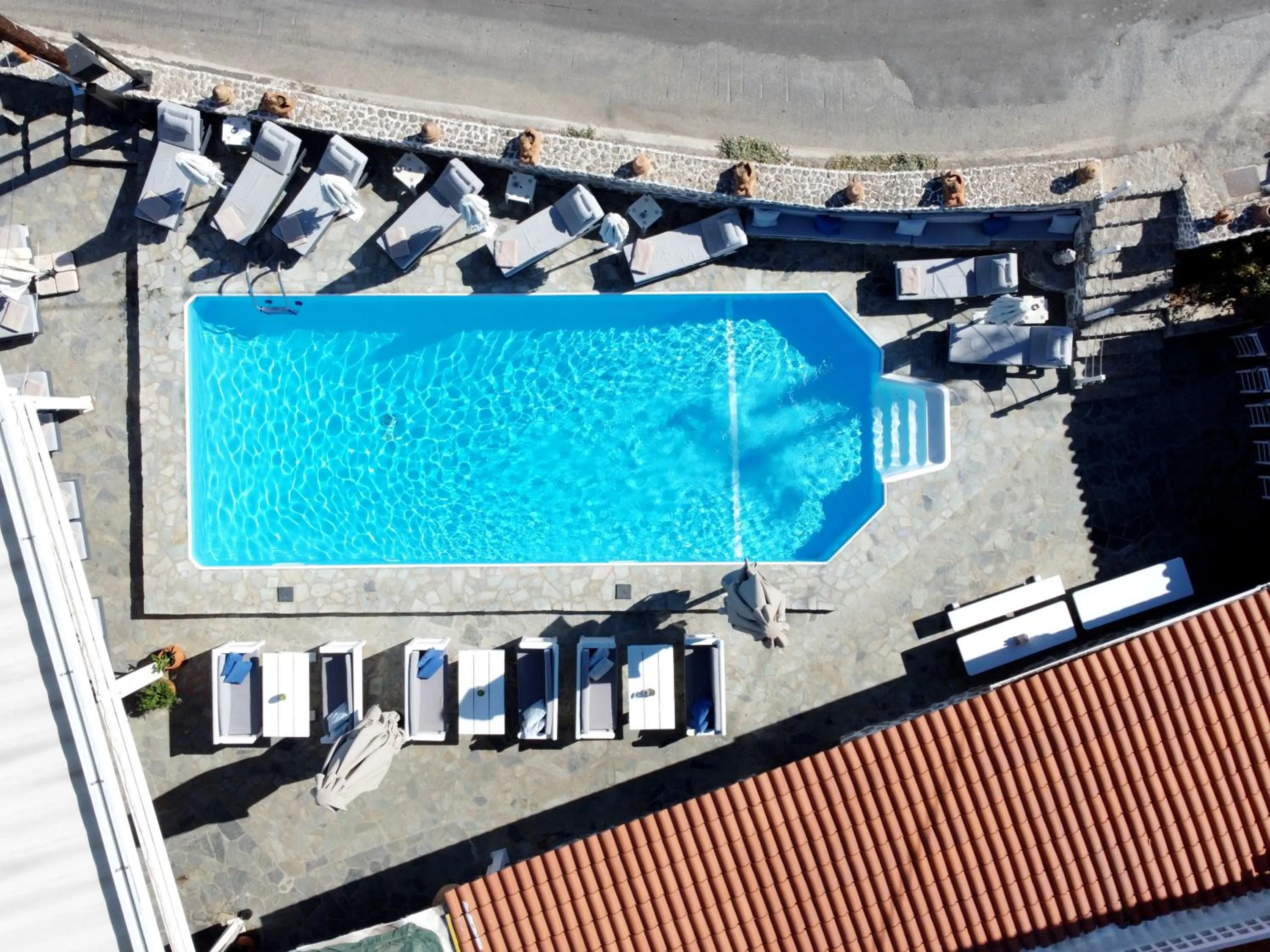 Bird's eye view in Vasilaras Hotel