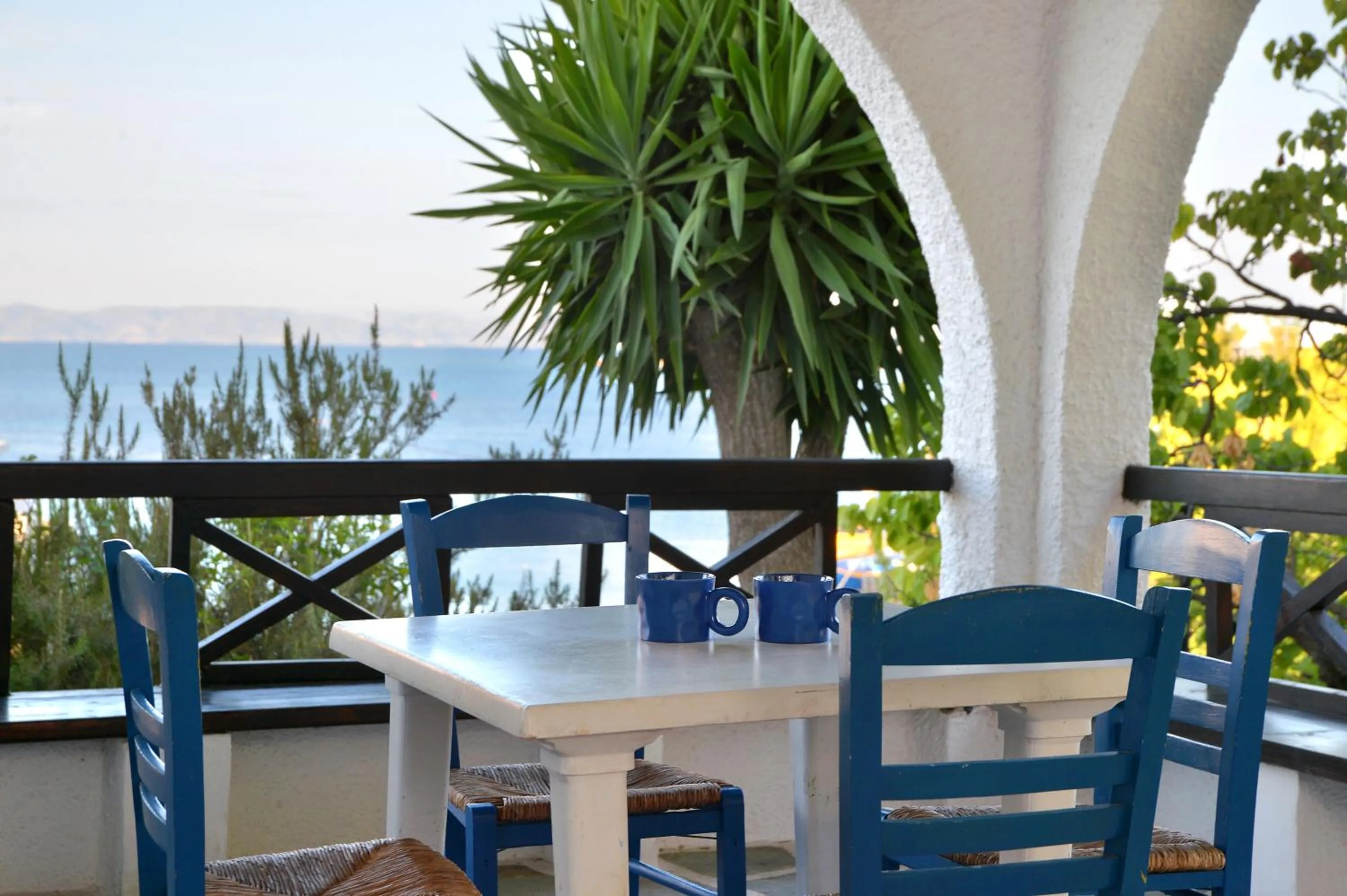 Balcony/Terrace in Vasilaras Hotel