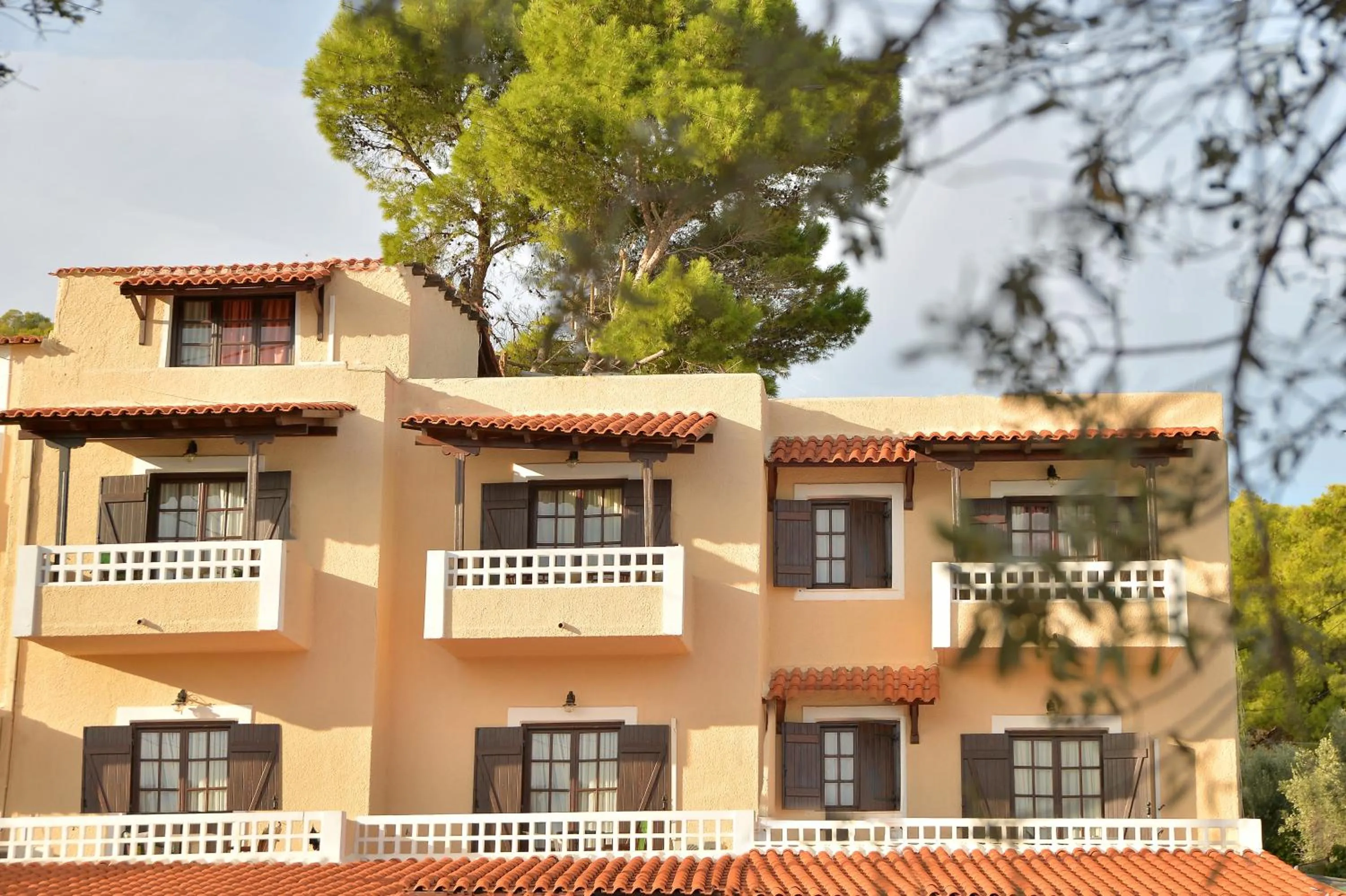 Property building in Vasilaras Hotel