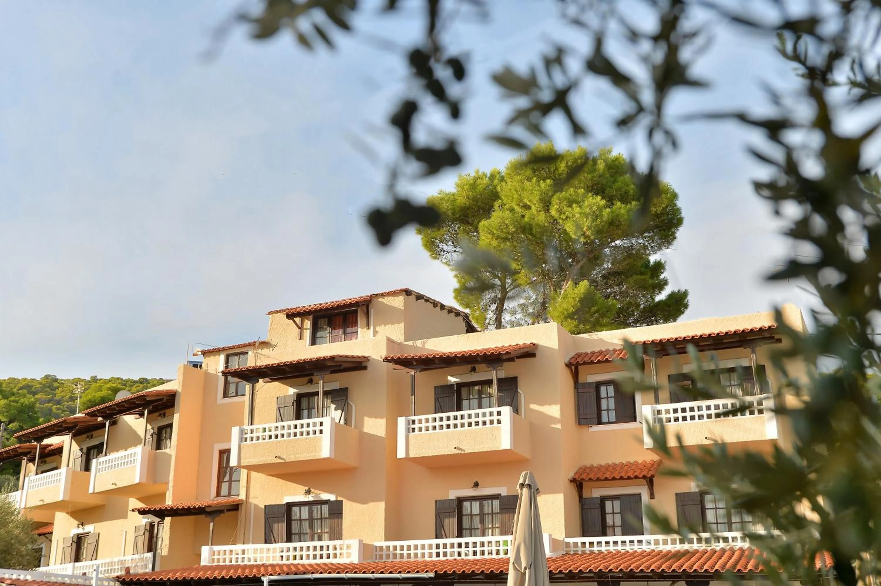 Property building in Vasilaras Hotel