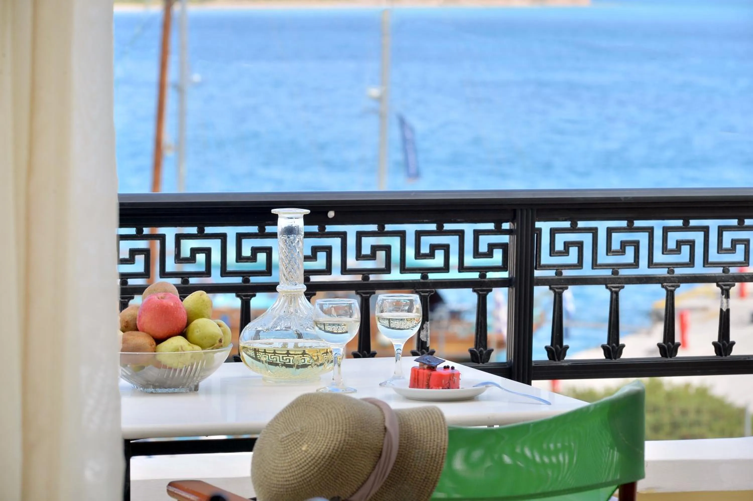 Balcony/Terrace in Vasilaras Hotel