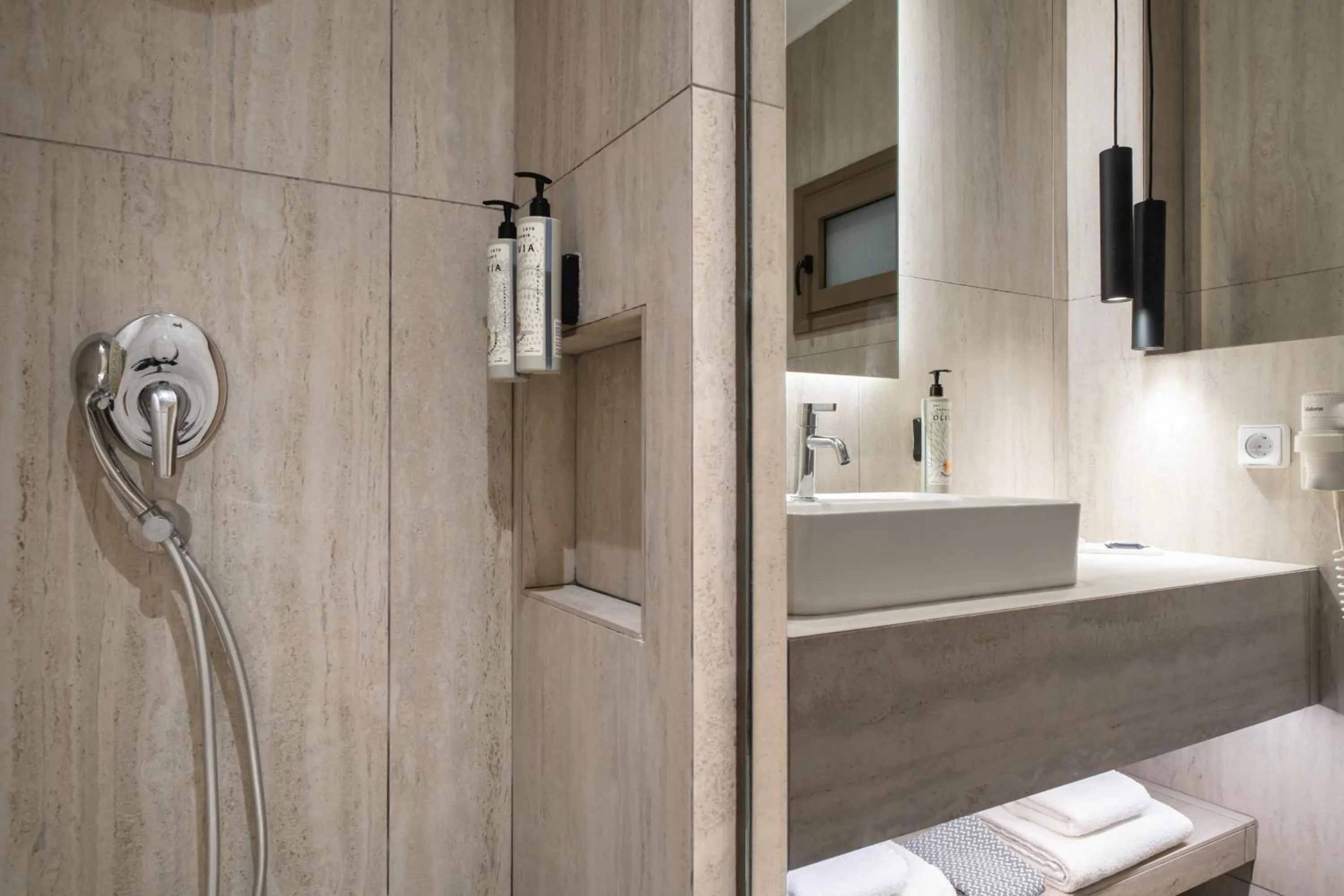 Bathroom in Kassandra Bay Resort, Suites & Spa