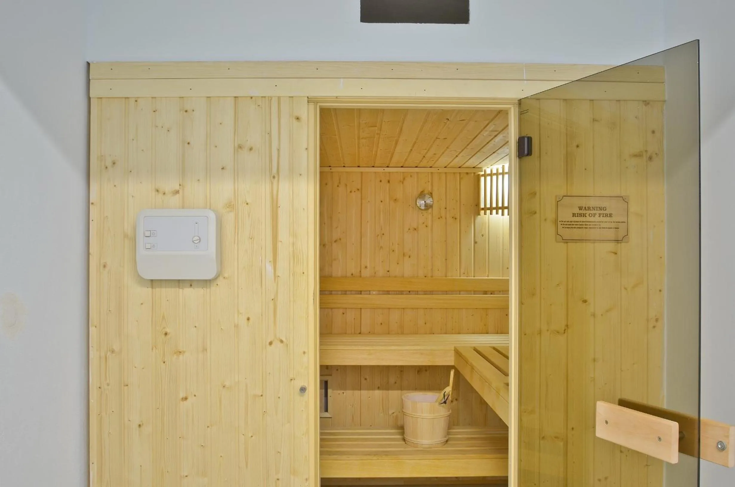 Sauna in Anatoli Hotel