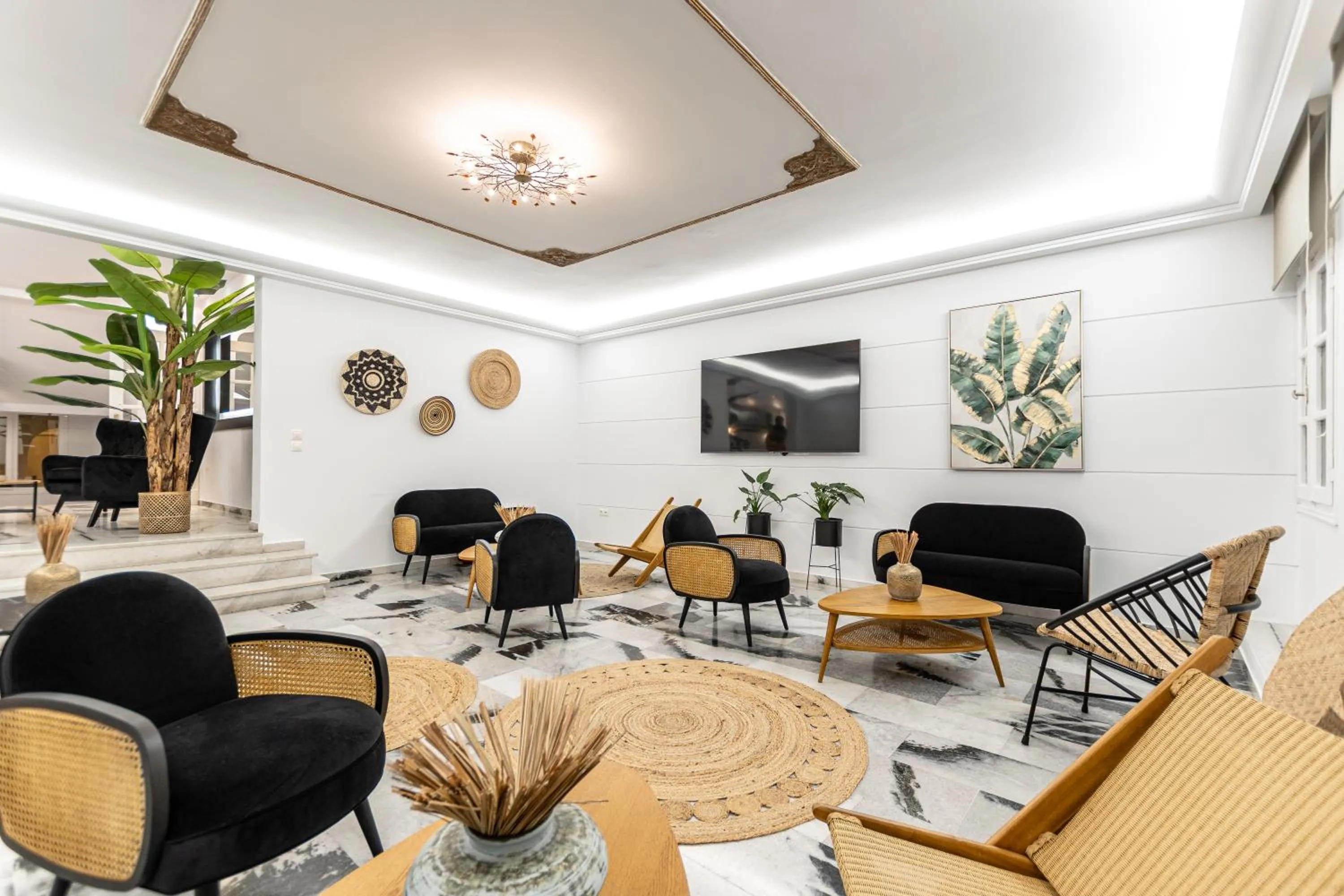 Living room in Anatoli Hotel