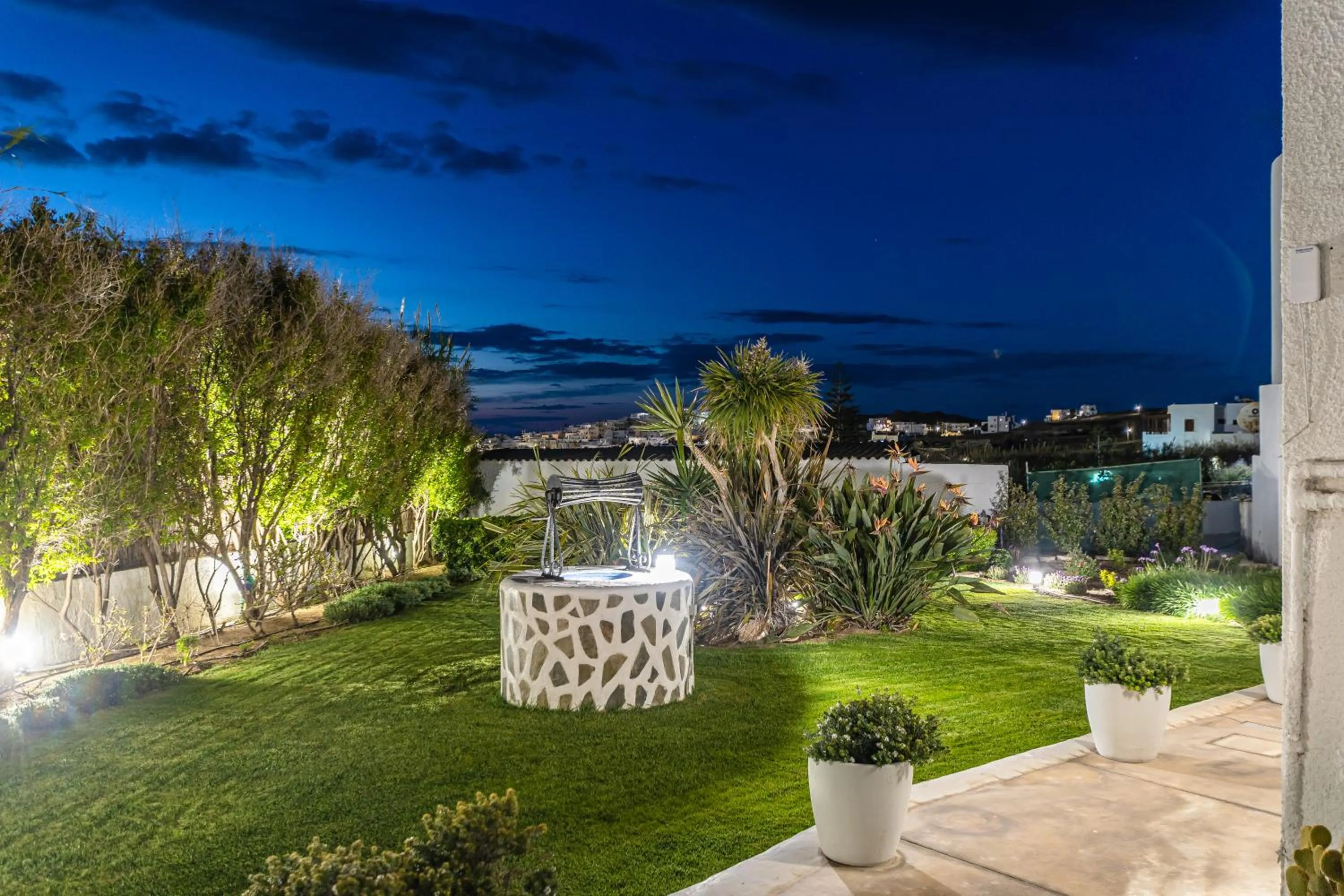 Garden in Anatoli Hotel