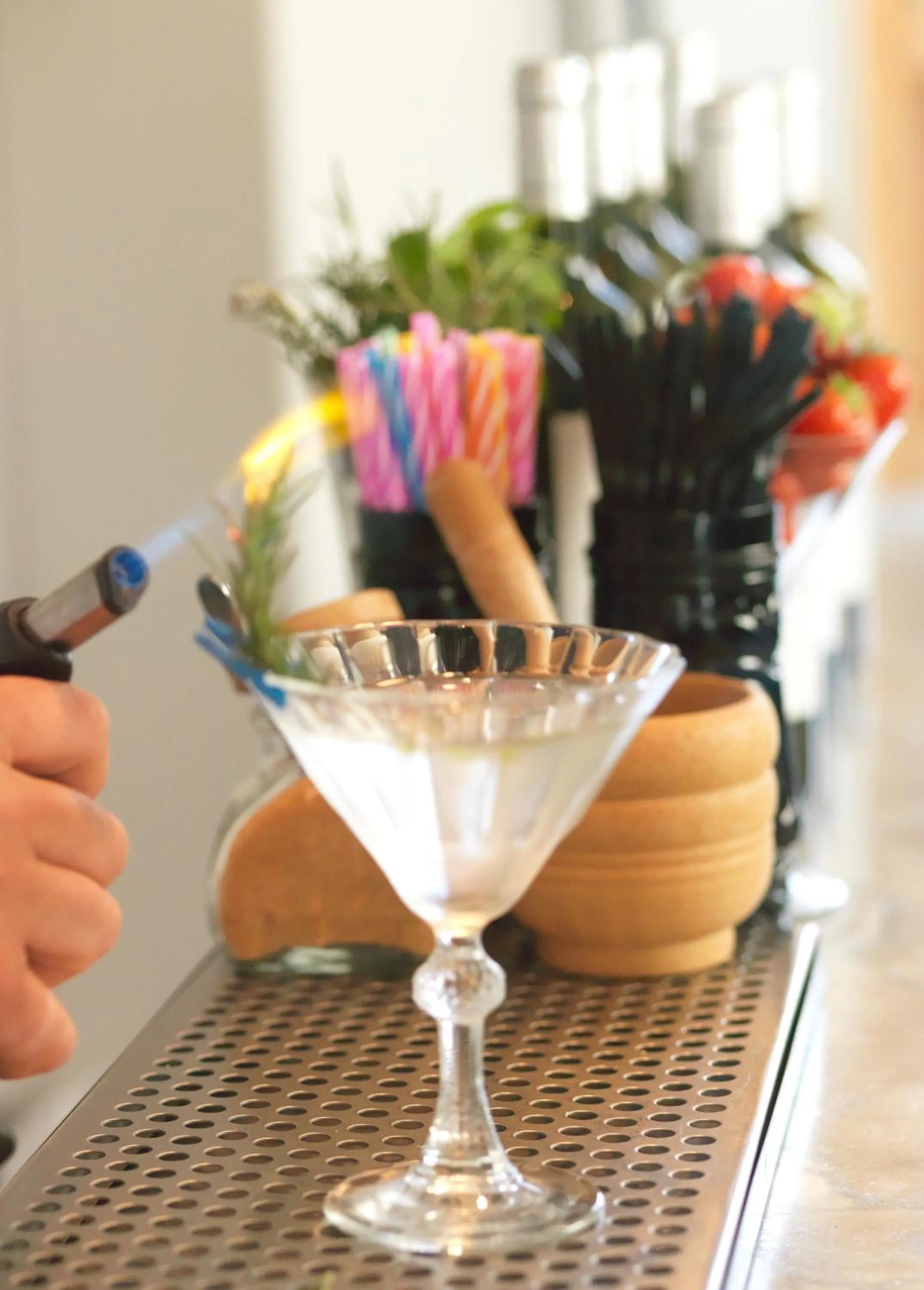 Drinks in Evgenia Villas & Suites by Calm Collection