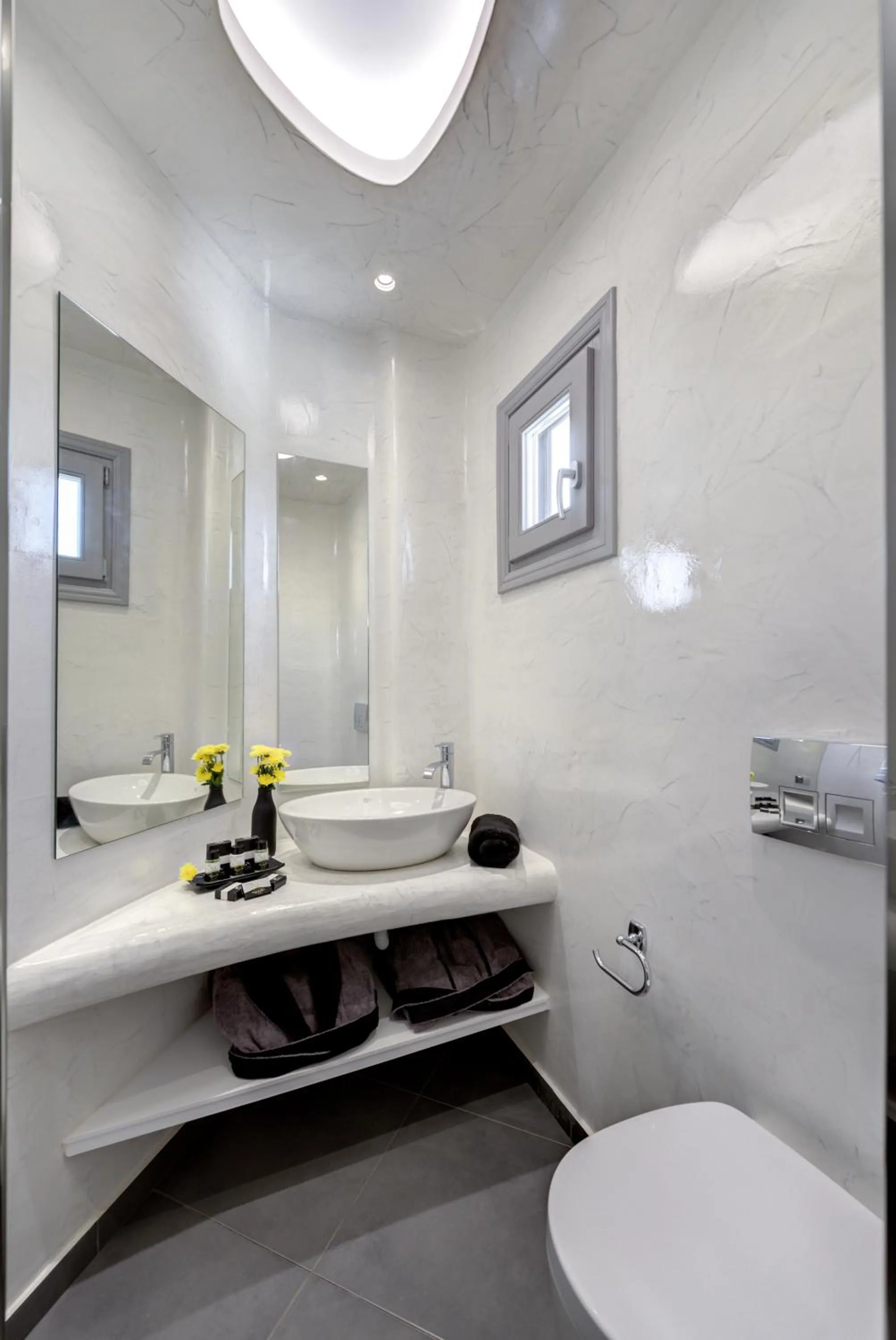 Bathroom in Evgenia Villas & Suites by Calm Collection