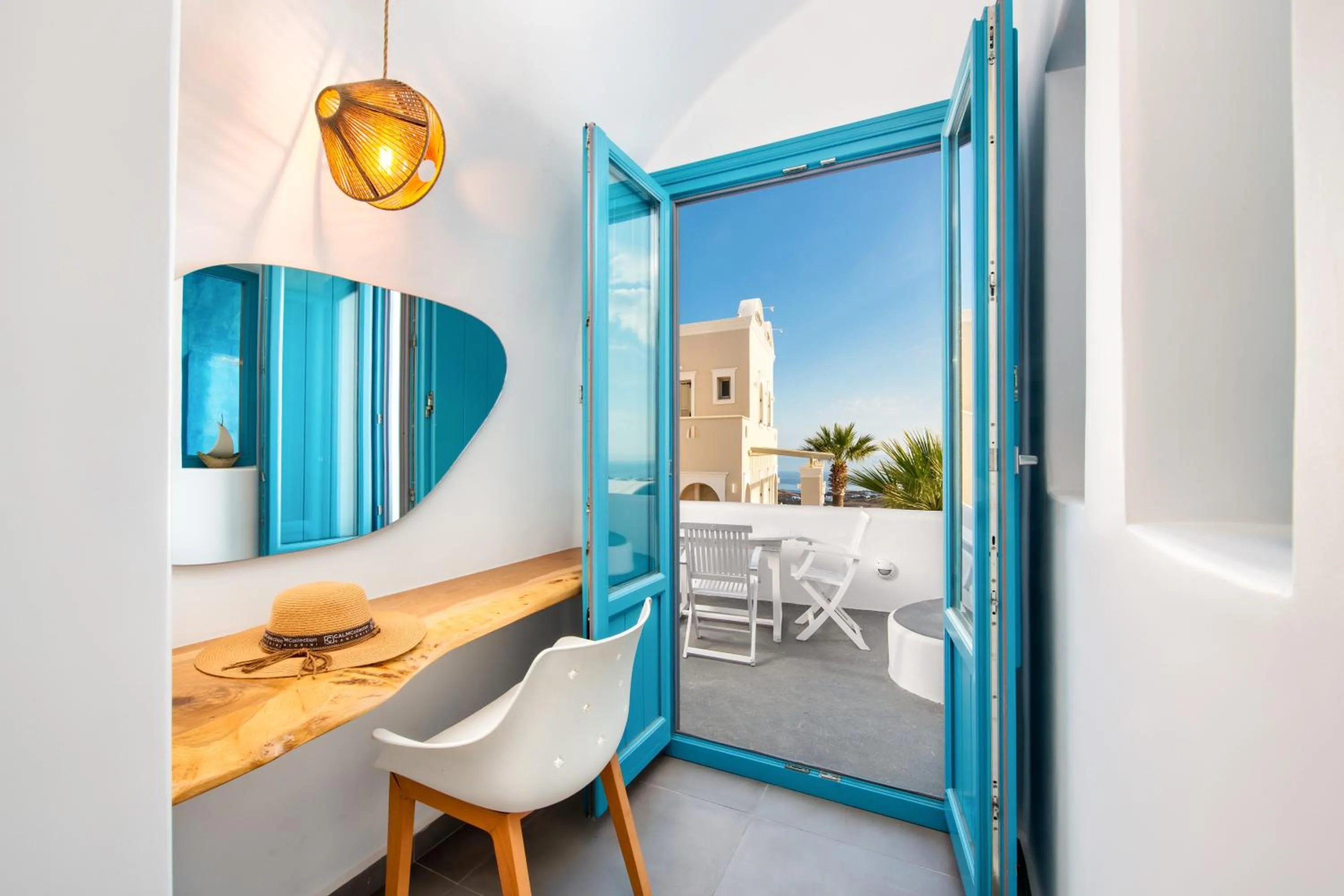 Balcony/Terrace in Evgenia Villas & Suites by Calm Collection