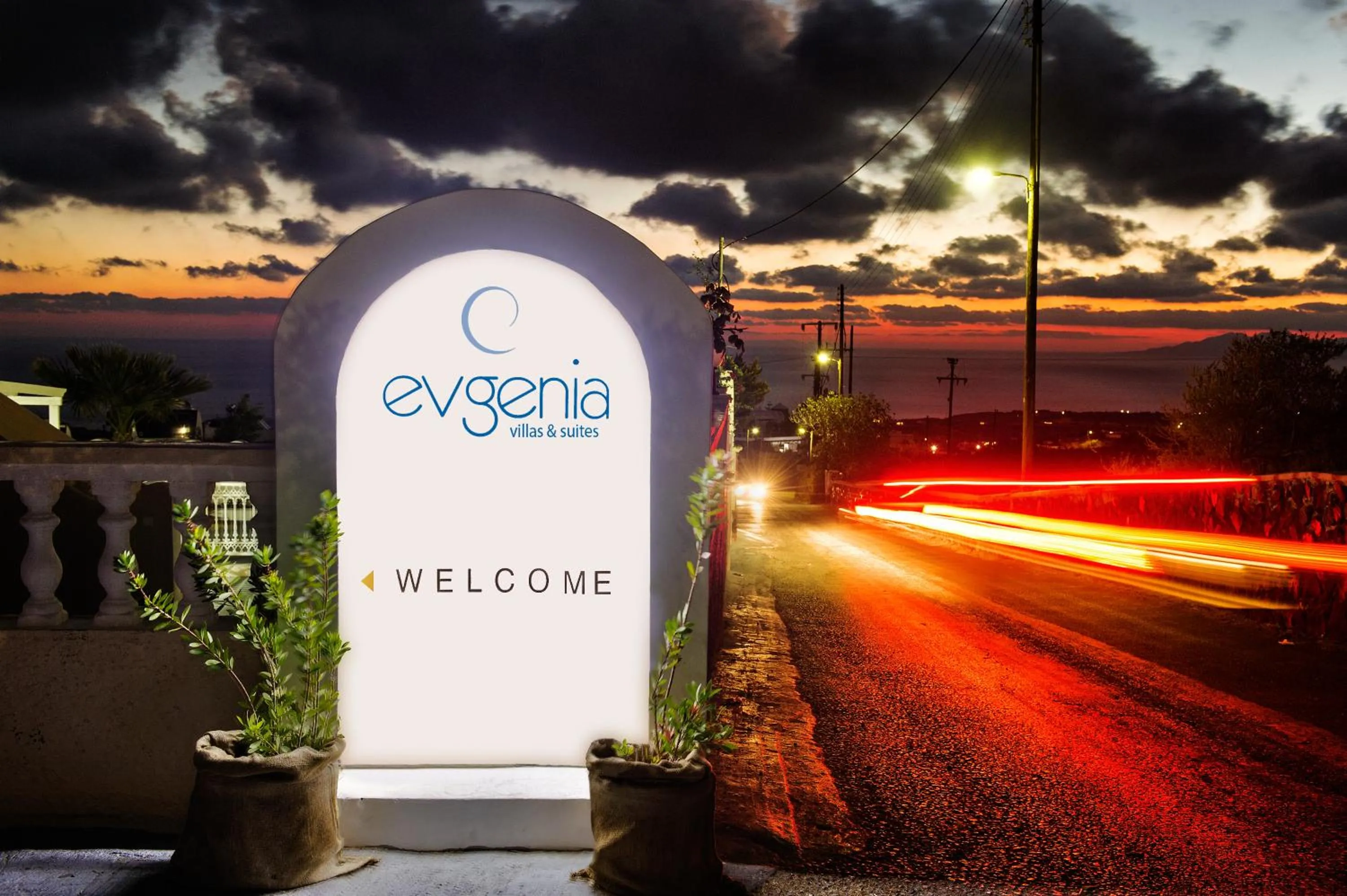 Facade/entrance in Evgenia Villas & Suites by Calm Collection