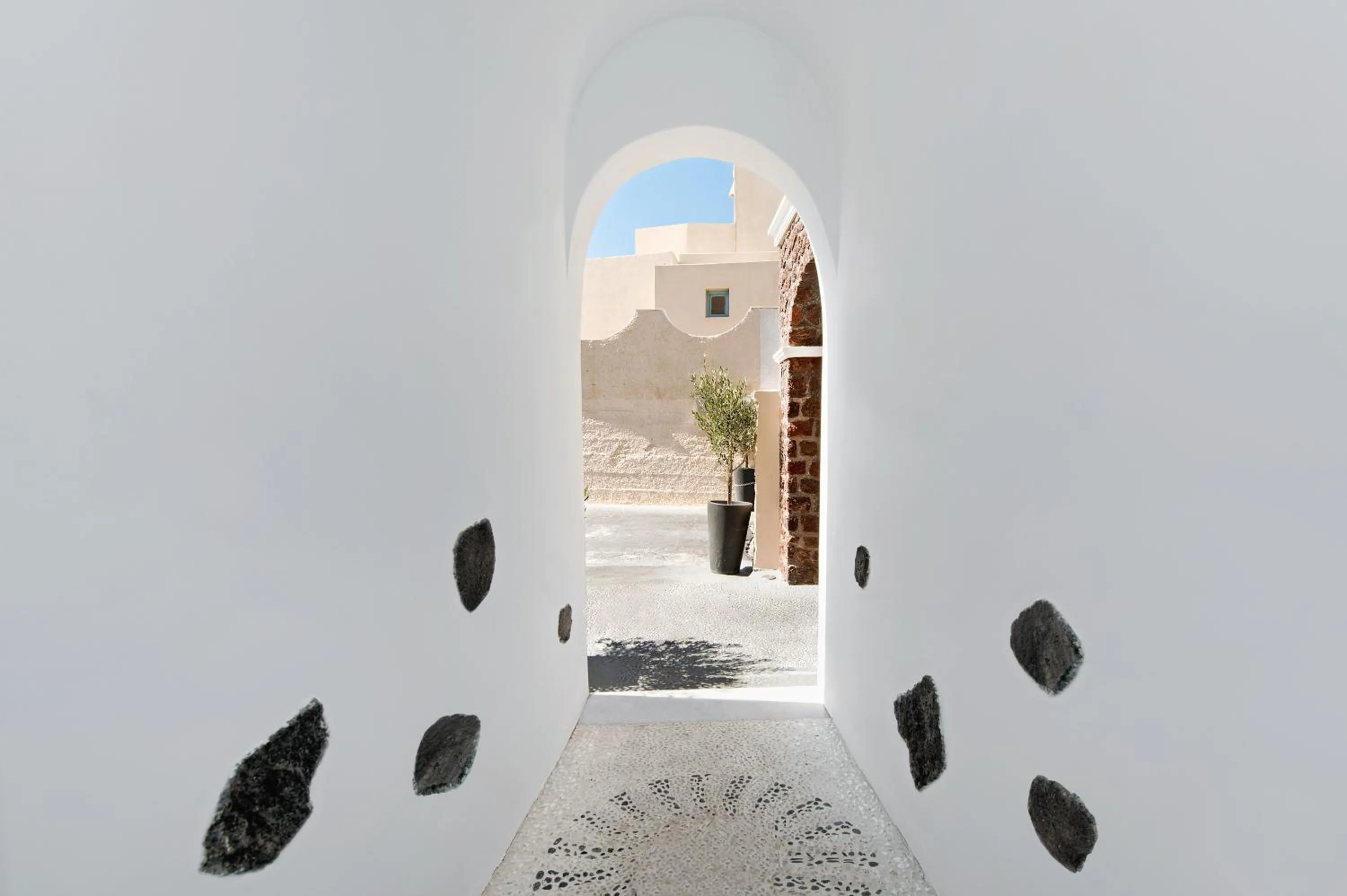 Facade/entrance in Evgenia Villas & Suites by Calm Collection