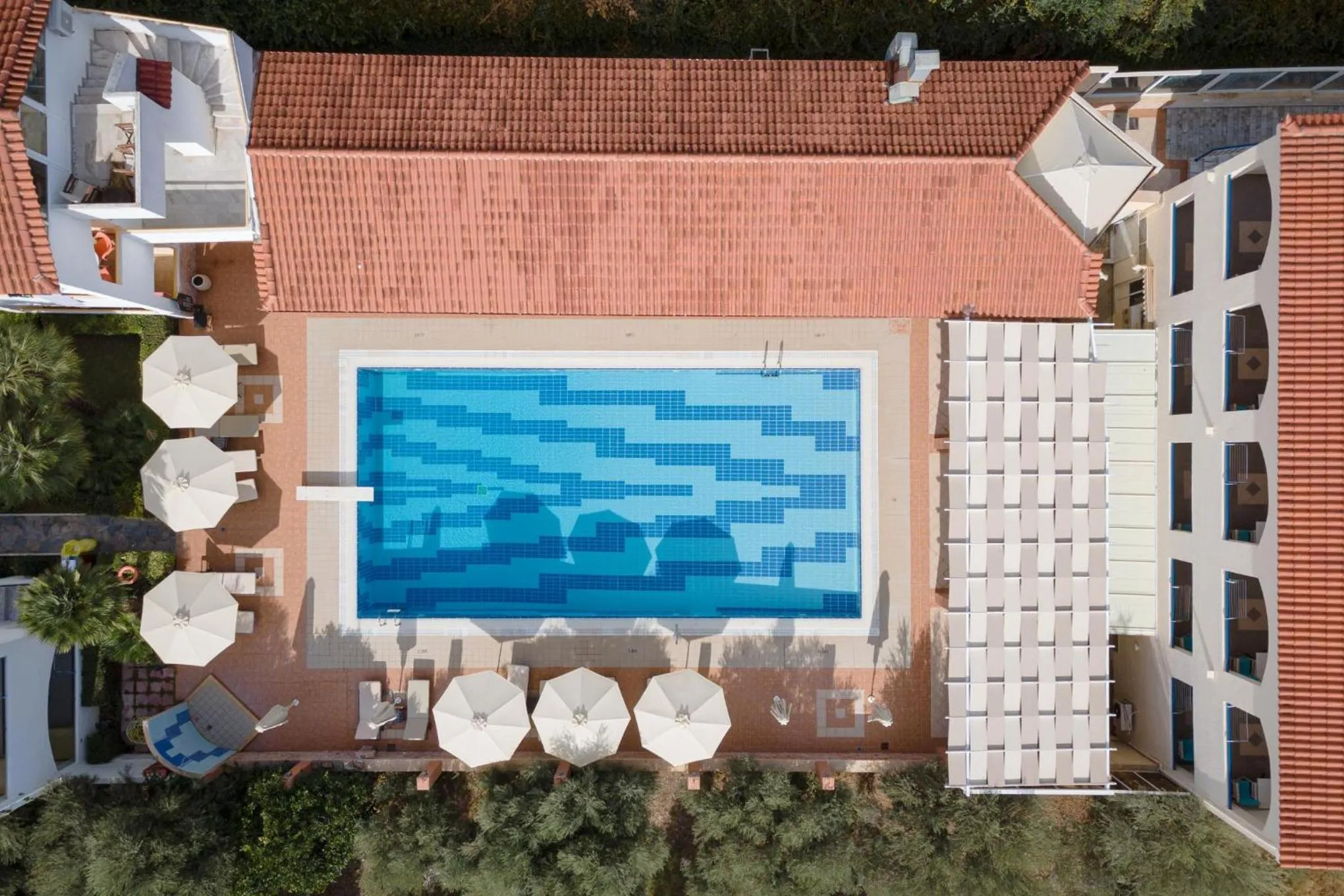 Pool view in Alkyon Resort Hotel & Spa