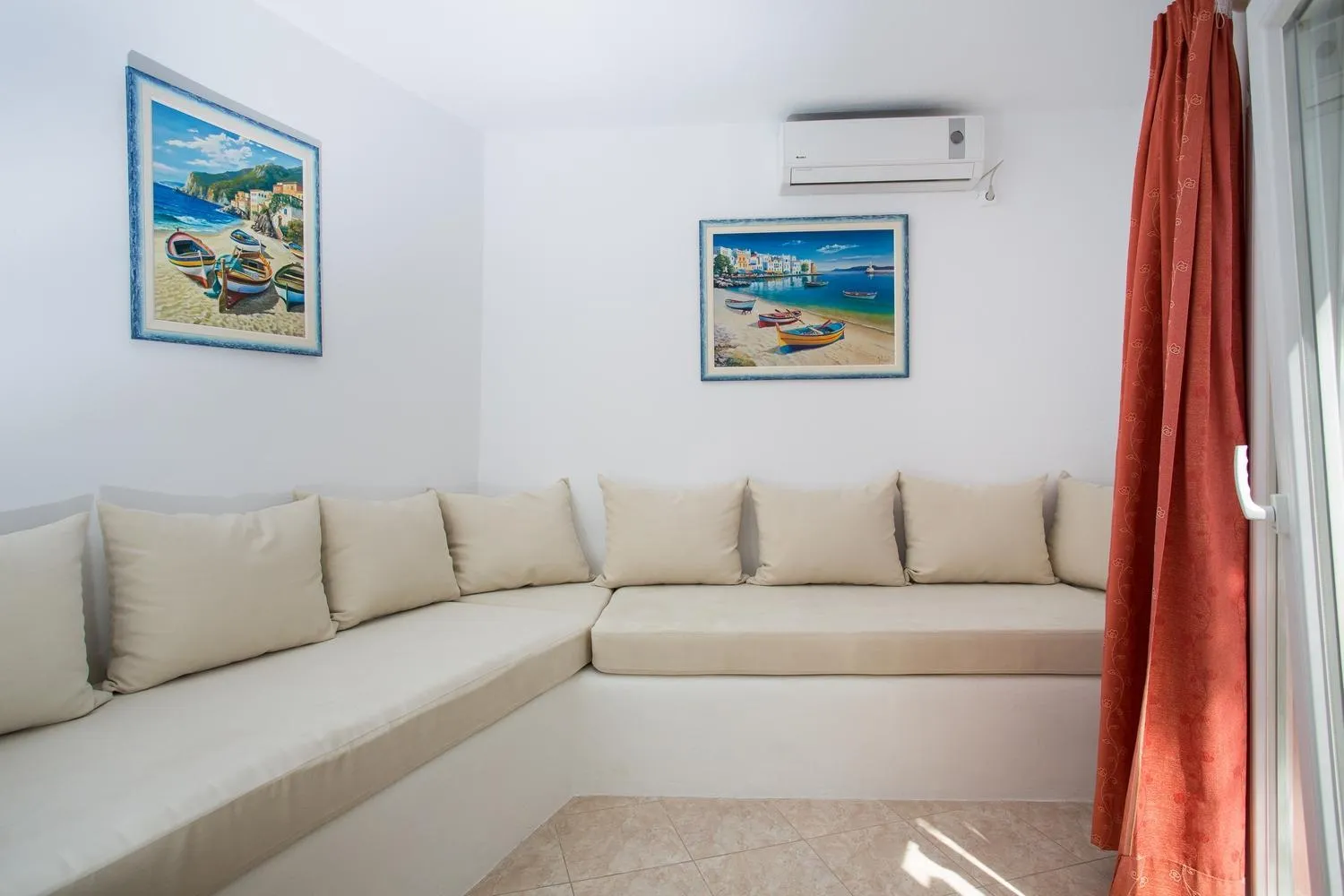 Seating area in Asteras Paradise