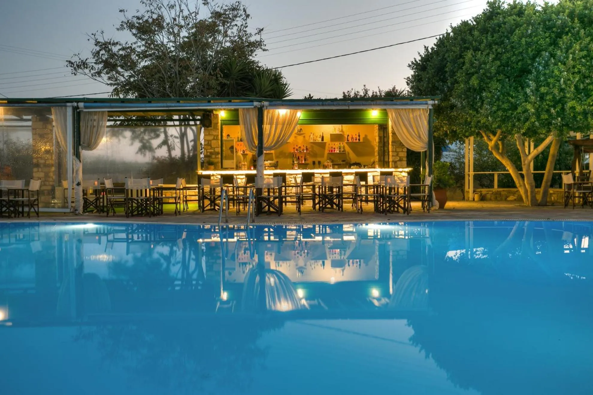 Lounge or bar in Asteras Paradise