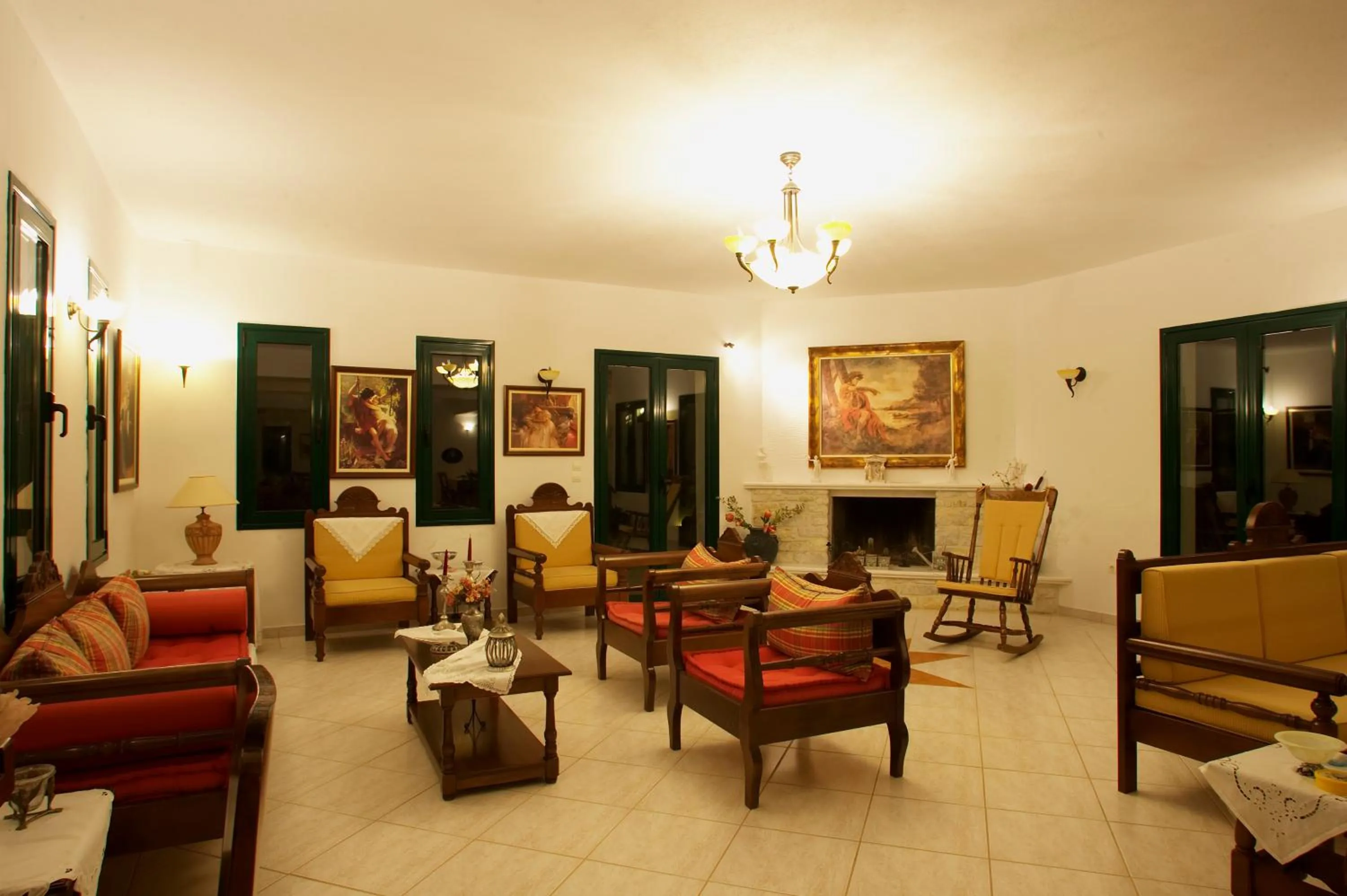 Lobby or reception in Asteras Paradise